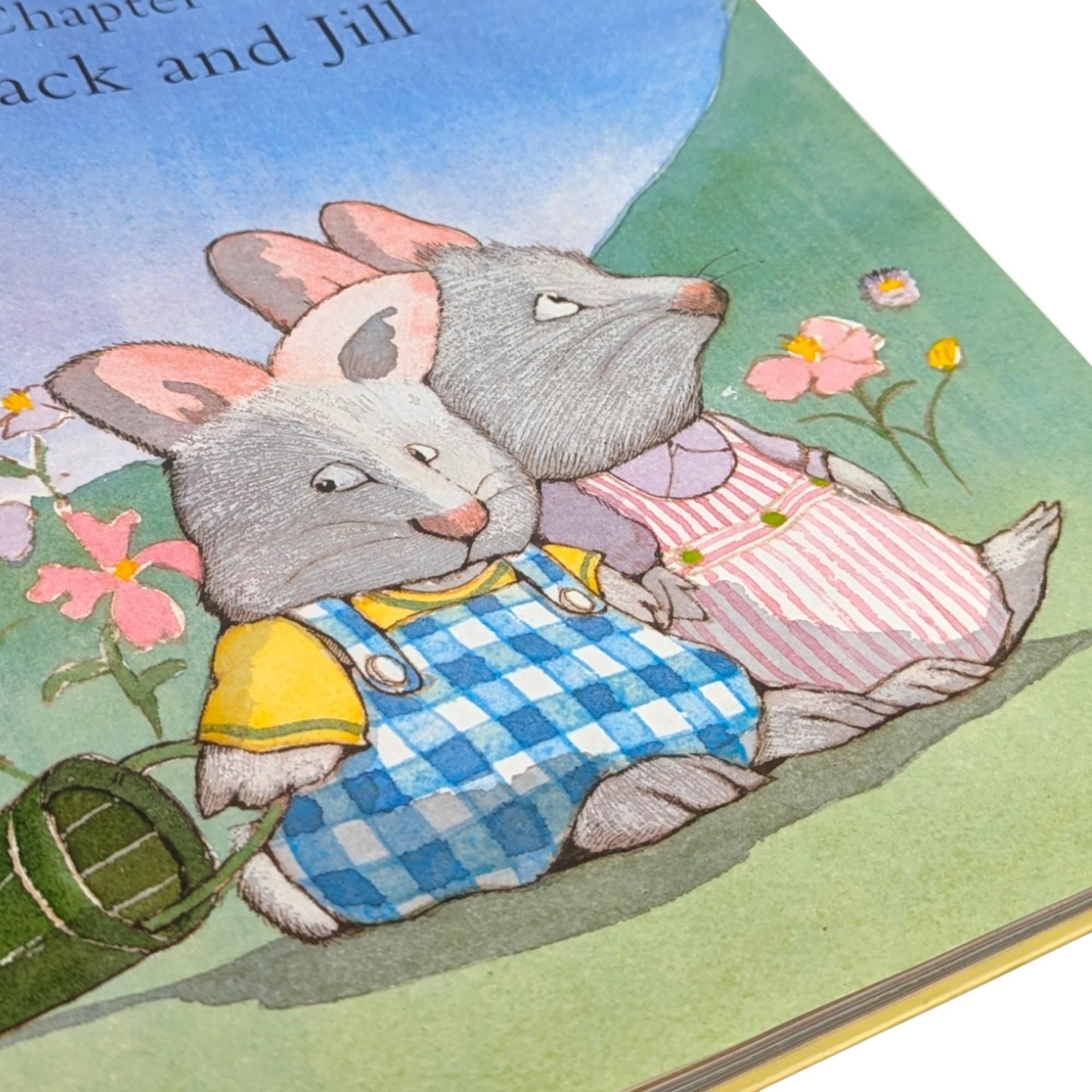 2002 The Very Best of Mother Goose Hardcover Book