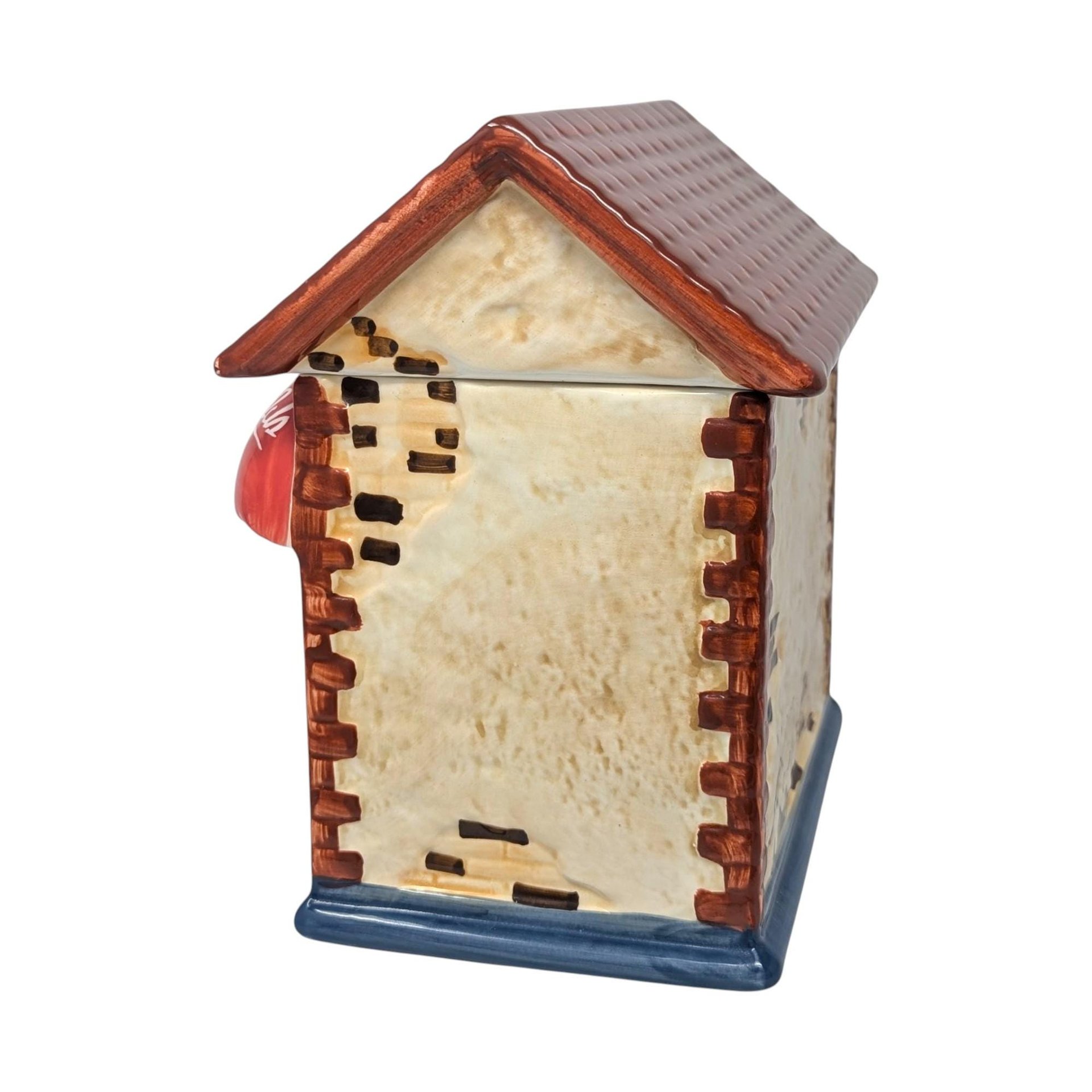 Vintage Handpainted Mrs. Fields Storefront Cookie Jar