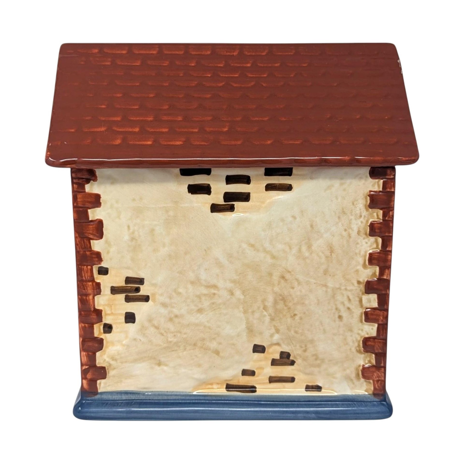 Vintage Handpainted Mrs. Fields Storefront Cookie Jar