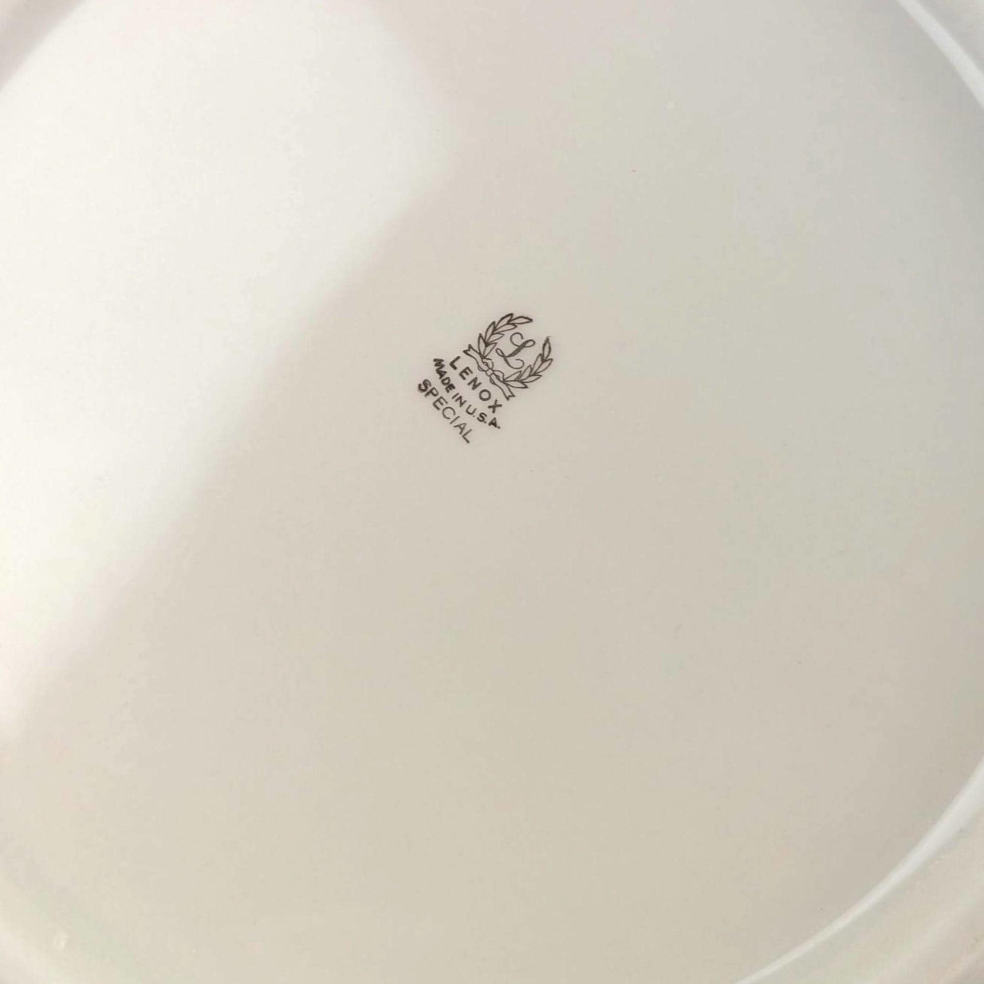 Vintage Lenox Special White Lace Floral Bowl