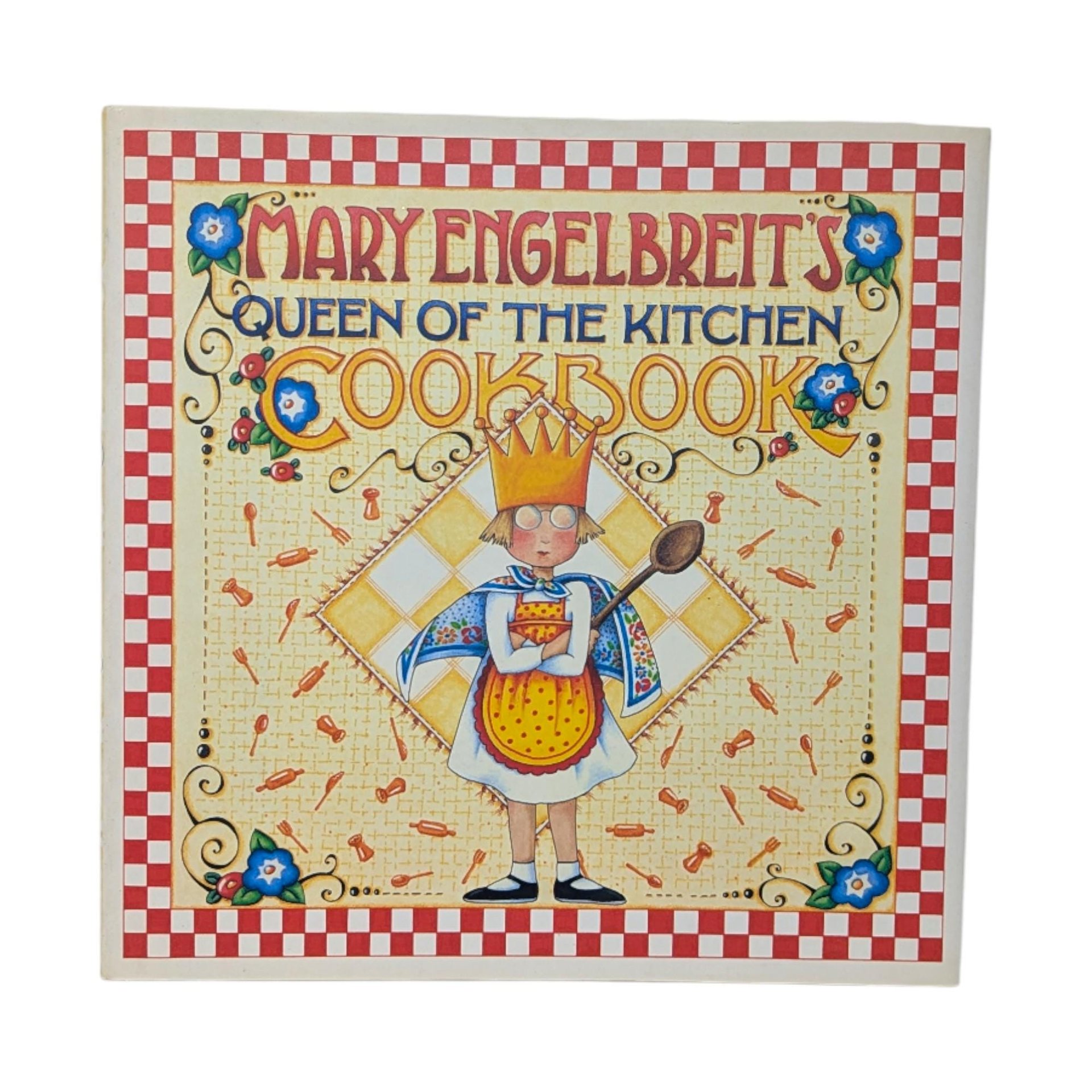 1998 "Queen of the Kitchen" by Mary Engelbreit Hardcover Cookbook