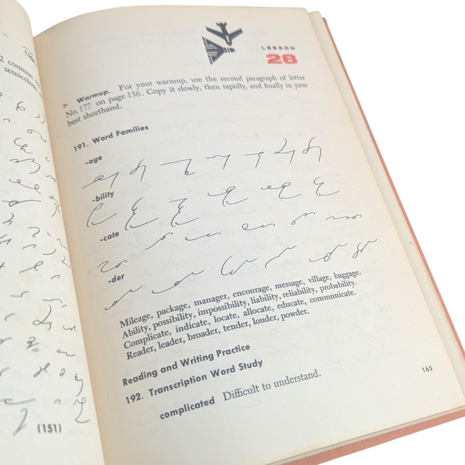 1955 Gregg Dictation Simplified Second Edition Hardcover