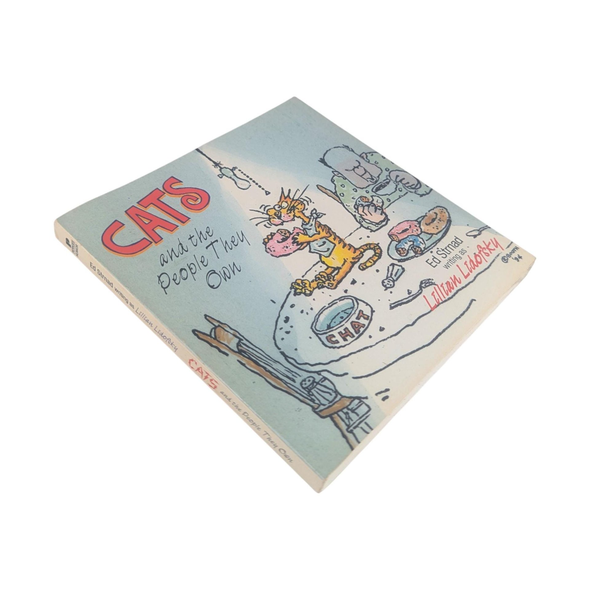 1995 Cats and the People They Own Ed Strnad Softcover