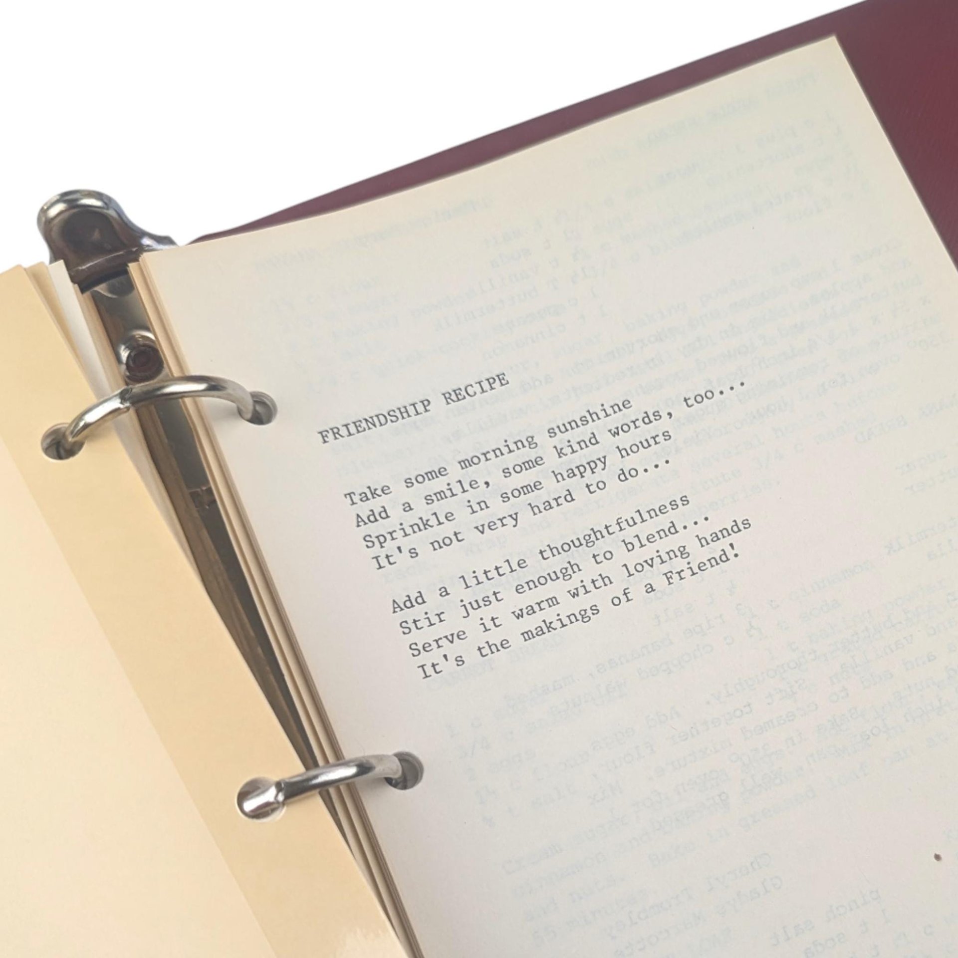 1979 PLA Cookbook Minneapolis 3-Ring Binder