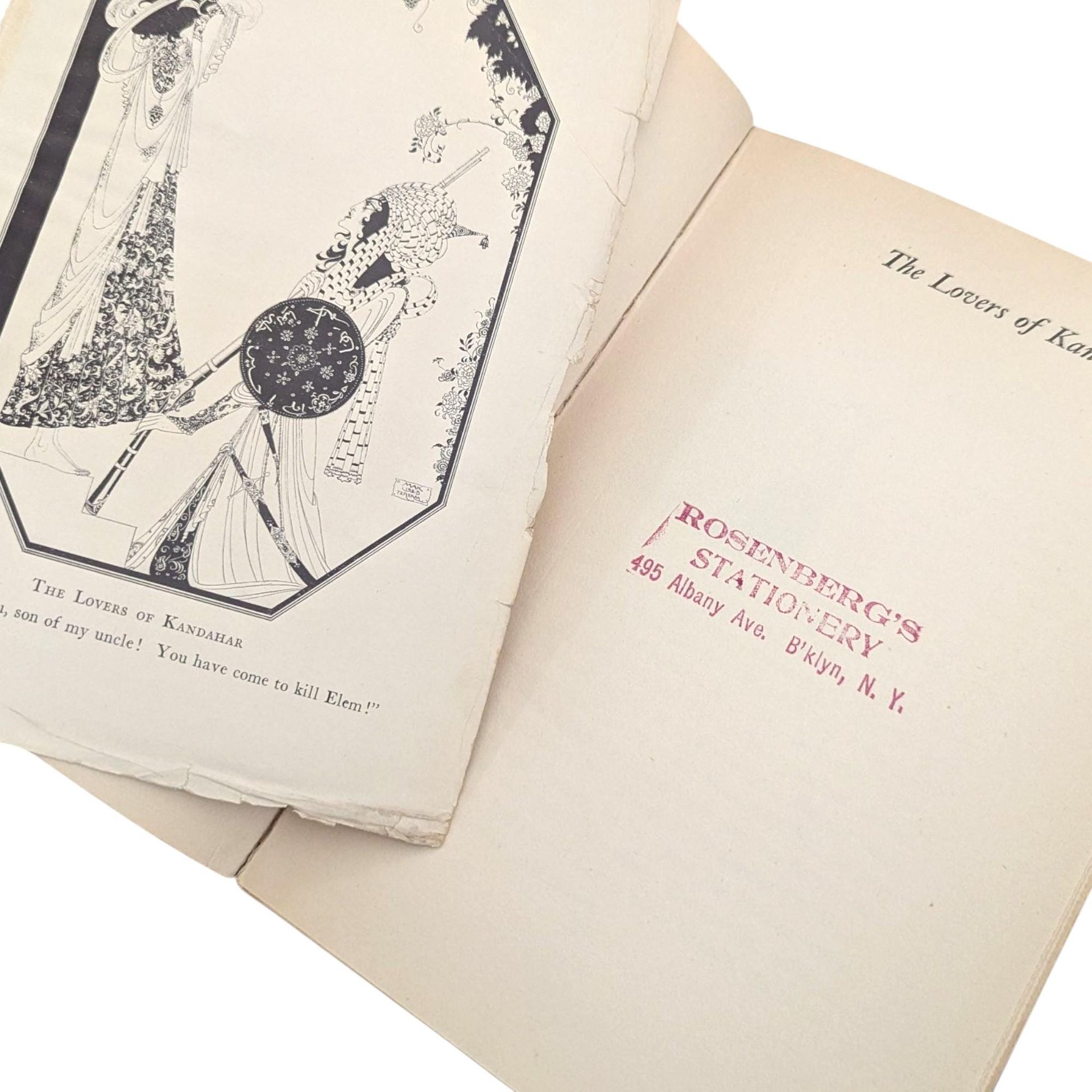 1926 Asiatic Tales Hardcover Book Count De Gobineau