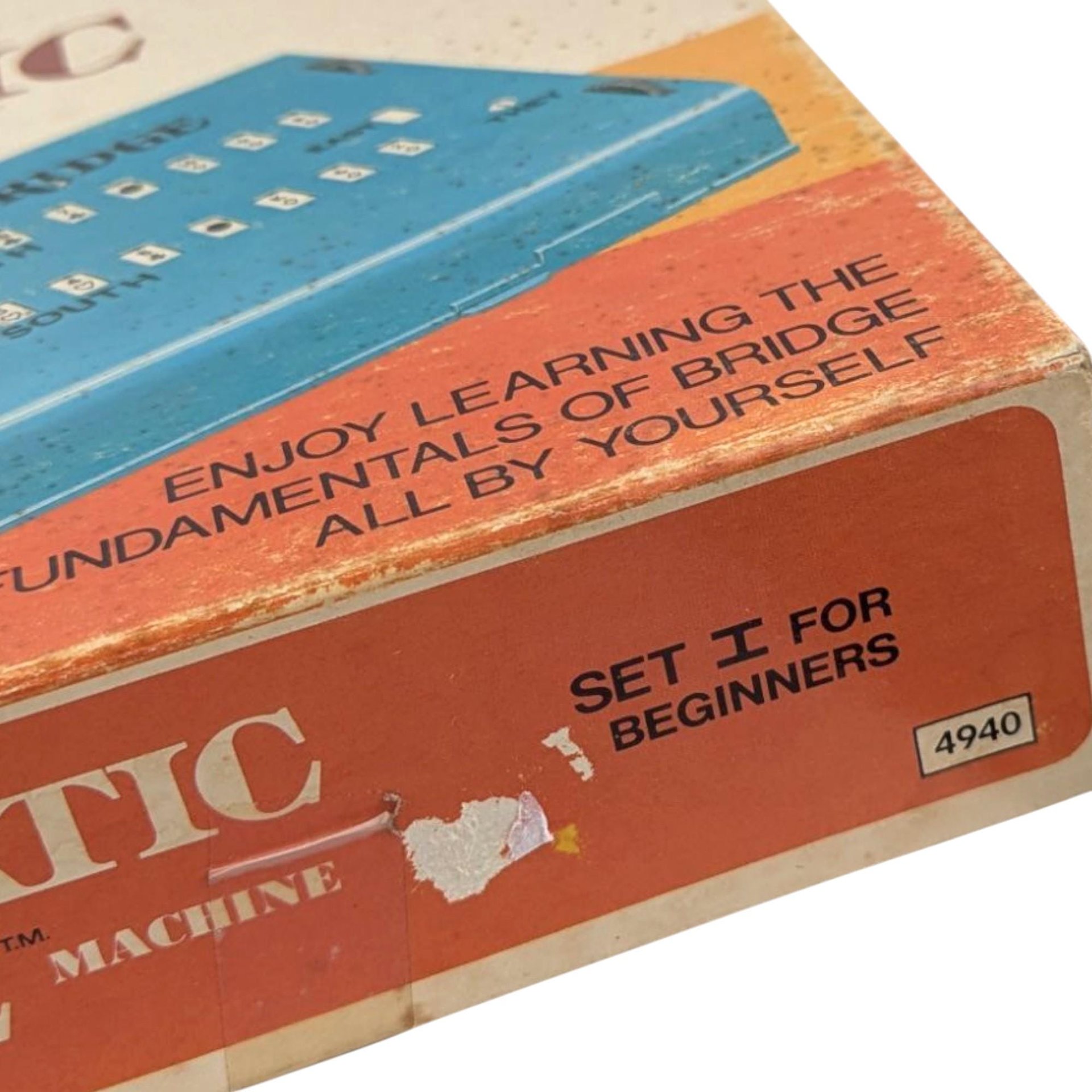 1960s Milton Bradley Rolomatic Bridge Machine