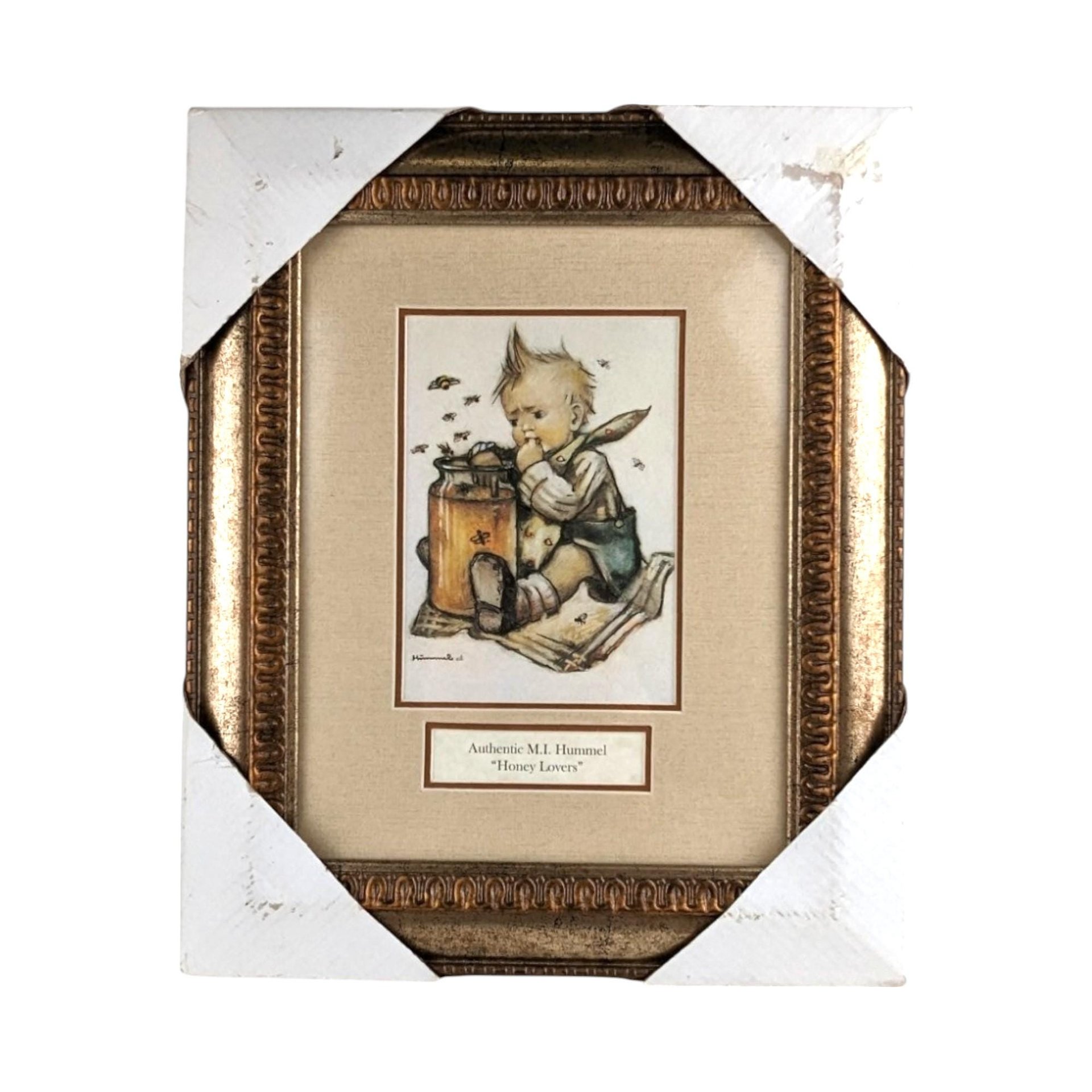 Set of 3 Vintage 1981 Framed Hummel Prints