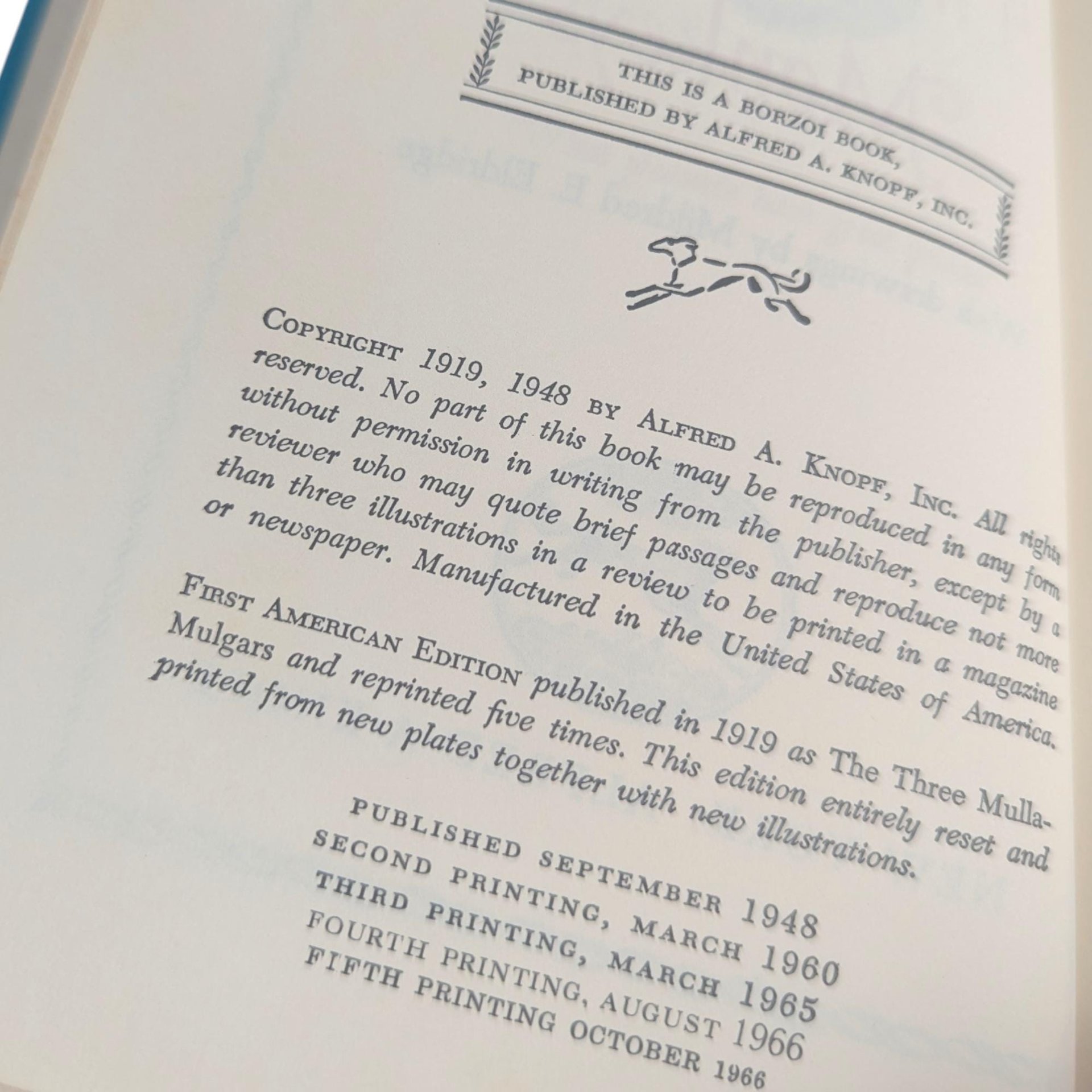 1966 The Three Royal Monkeys Hardcover Book