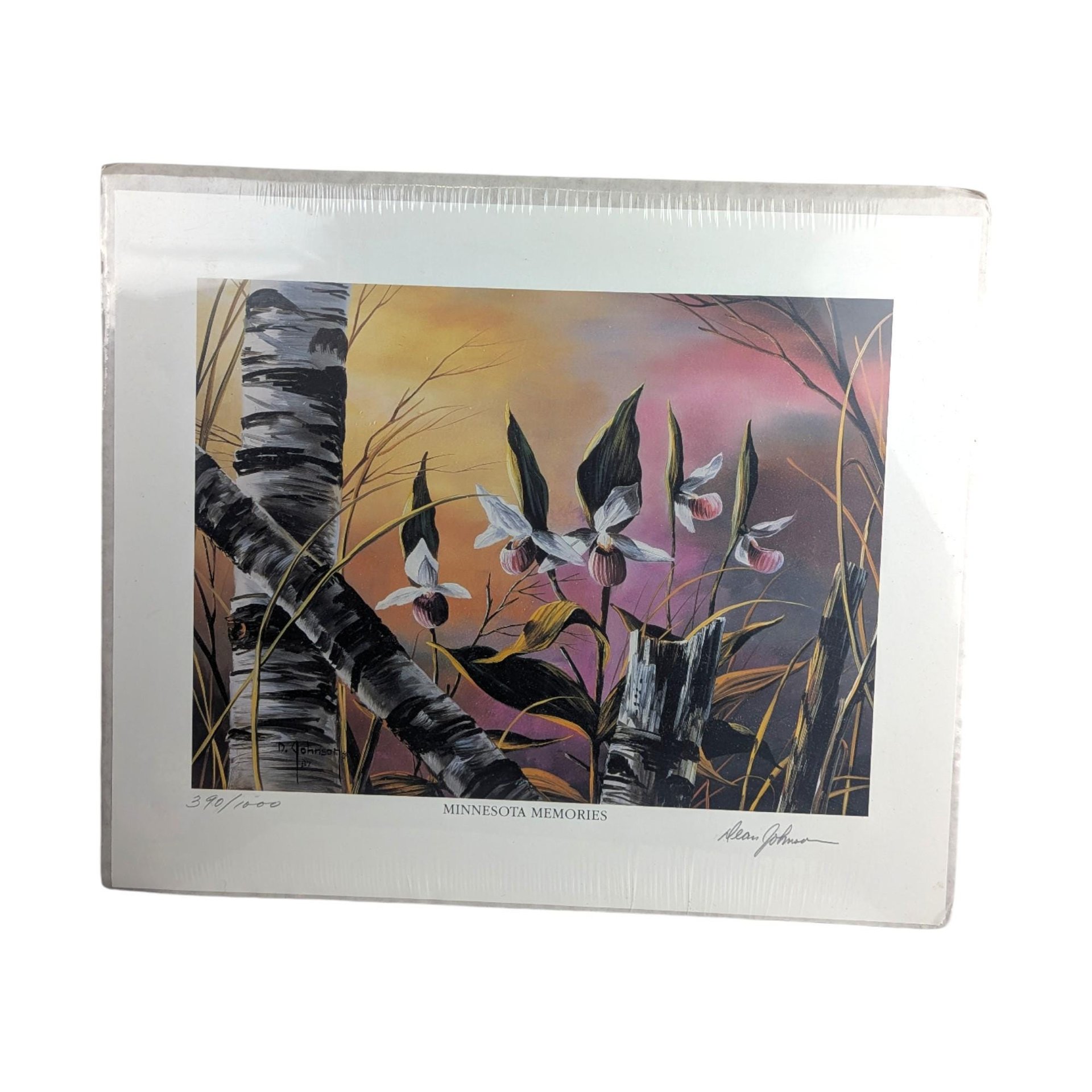 Vintage Dean Johnson Minnesota Memories Numbered Print