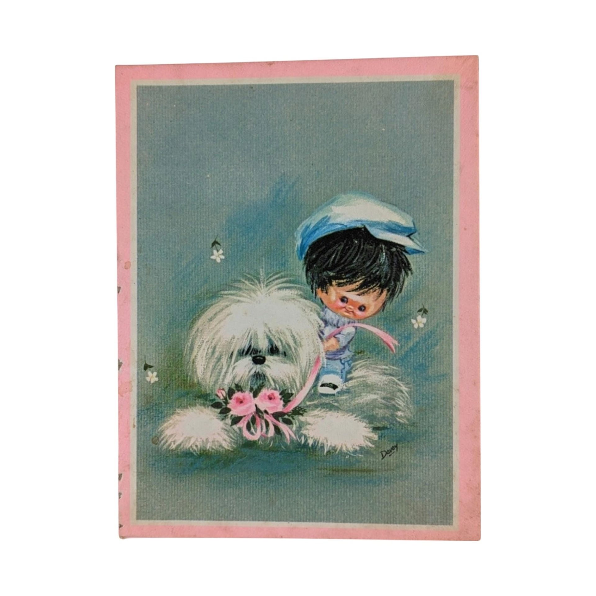 1960s Sassy Ones Greeting Cards with Original Box