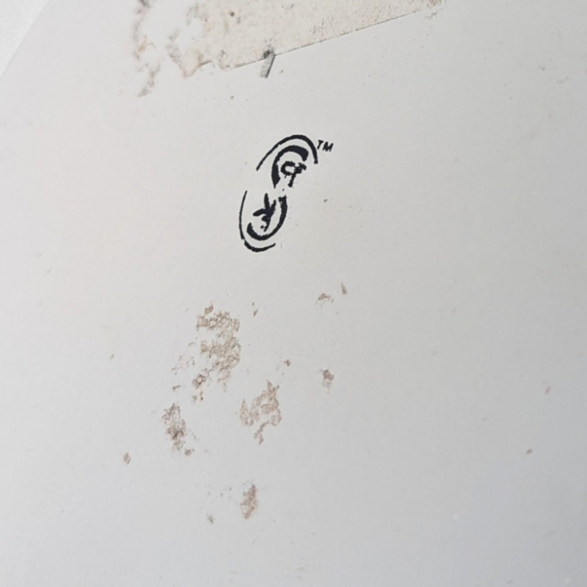 Vintage Cream-Clothed Father Christmas with Lambs