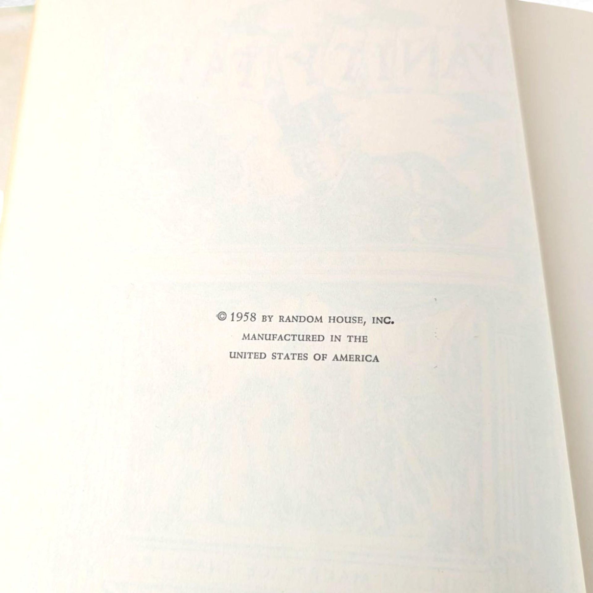 1958 'Vanity Fair' by William Makepeace Thackeray Hardcover Book