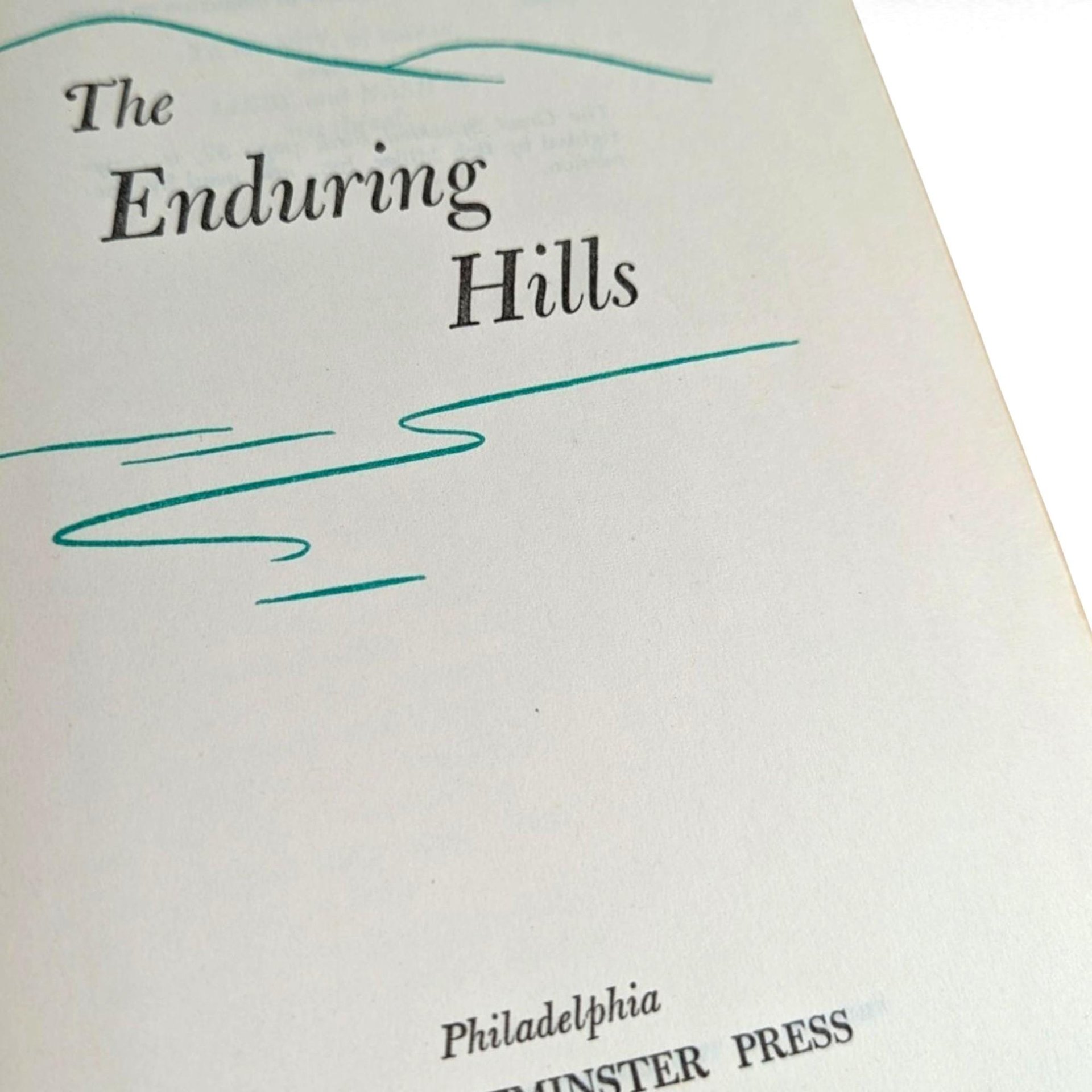 Vintage 'The Enduring Hills' by Janice Holt Giles Hardcover