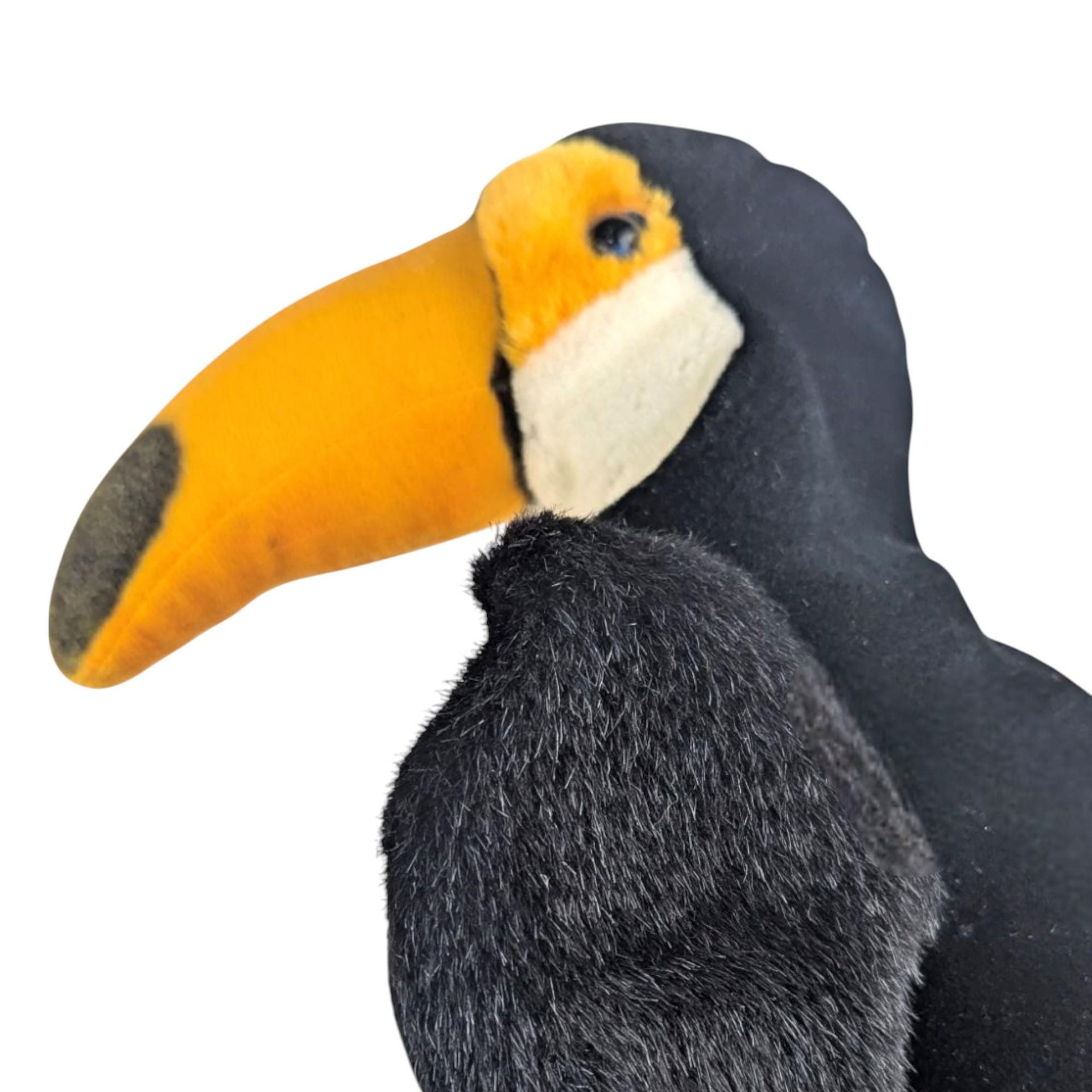 1999 KM Plush Toucan Bird Hand Puppet