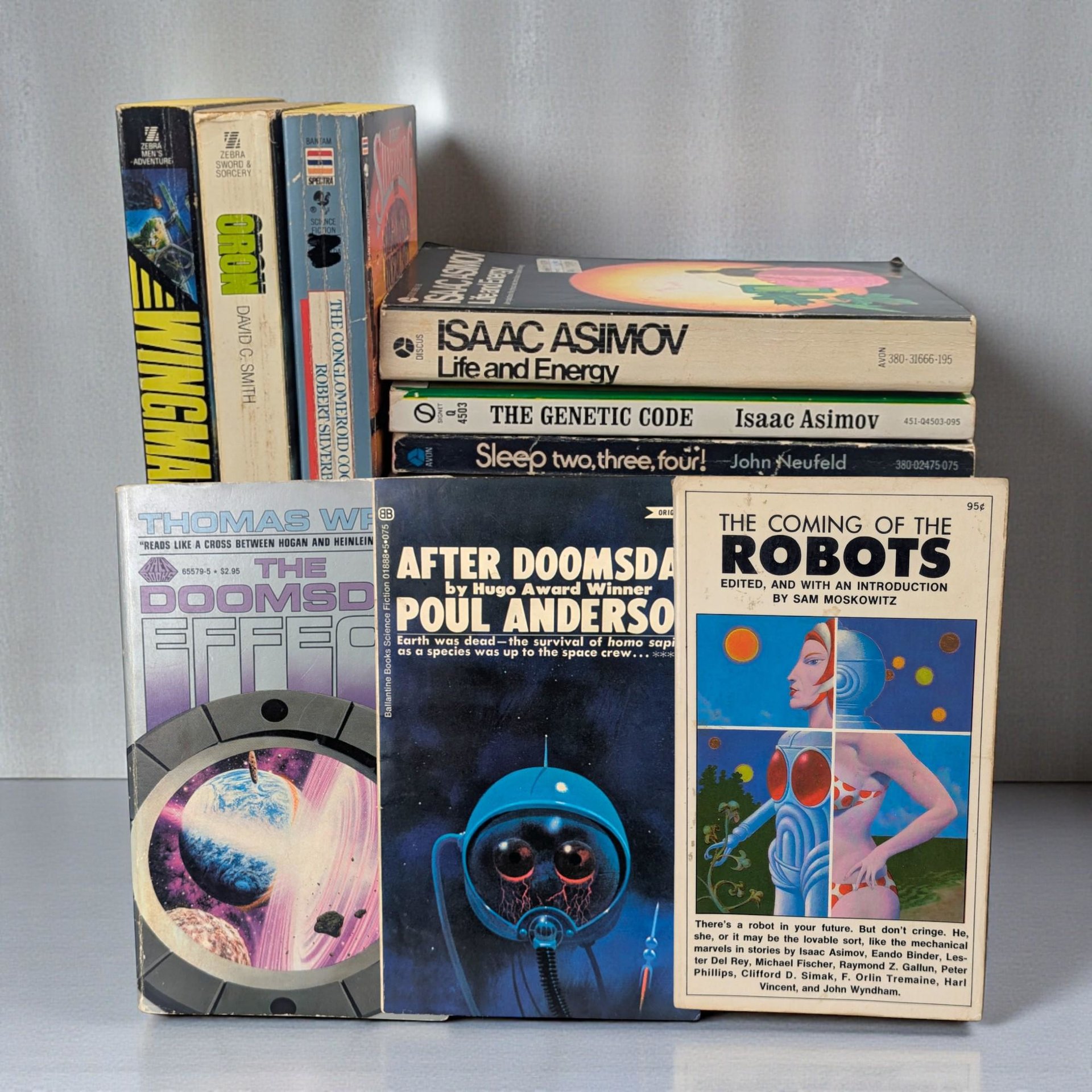 Vintage Sci-Fi and Science Paperback Multi-Choice