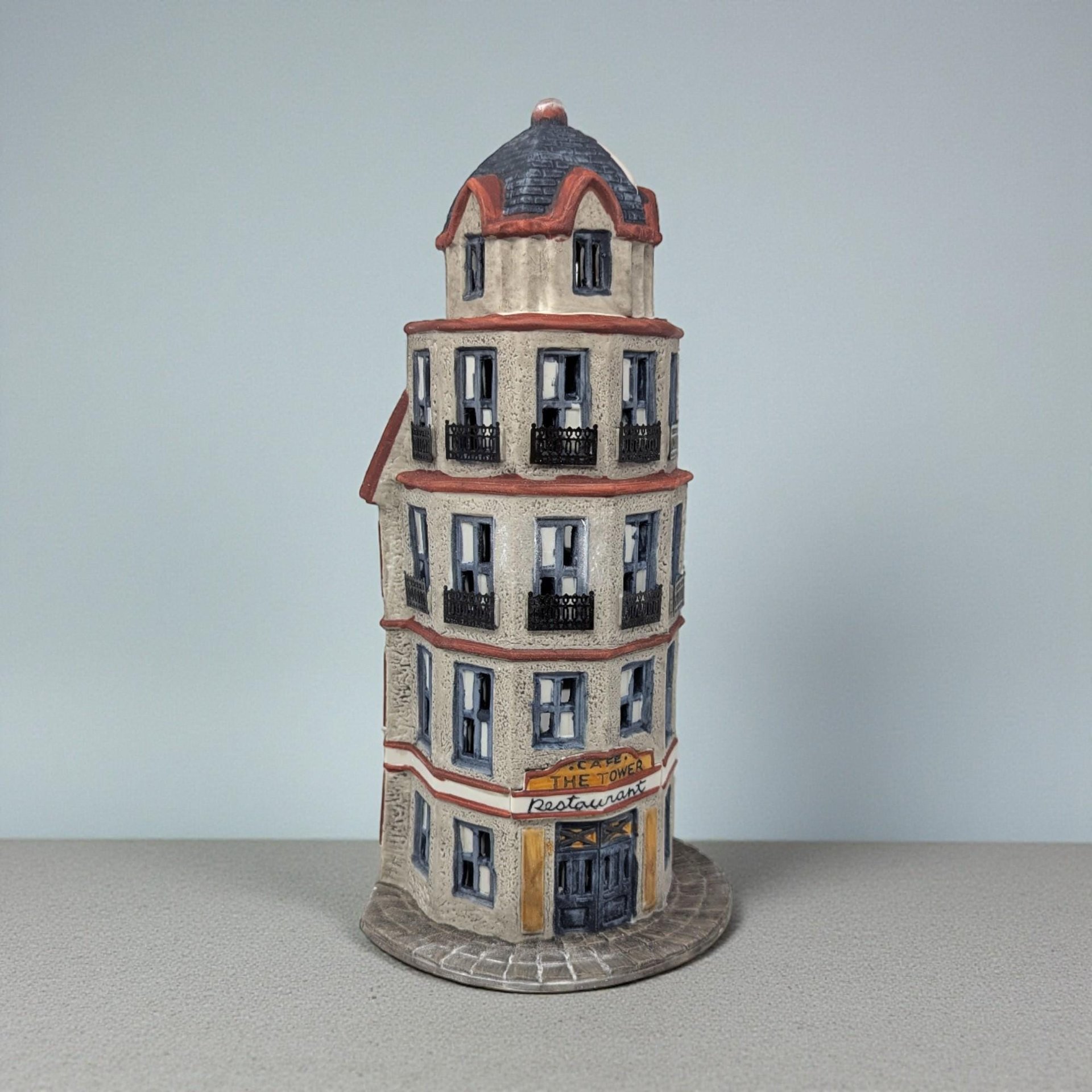 1987 Dept 56 The Tower Cafe Christmas in the City Series