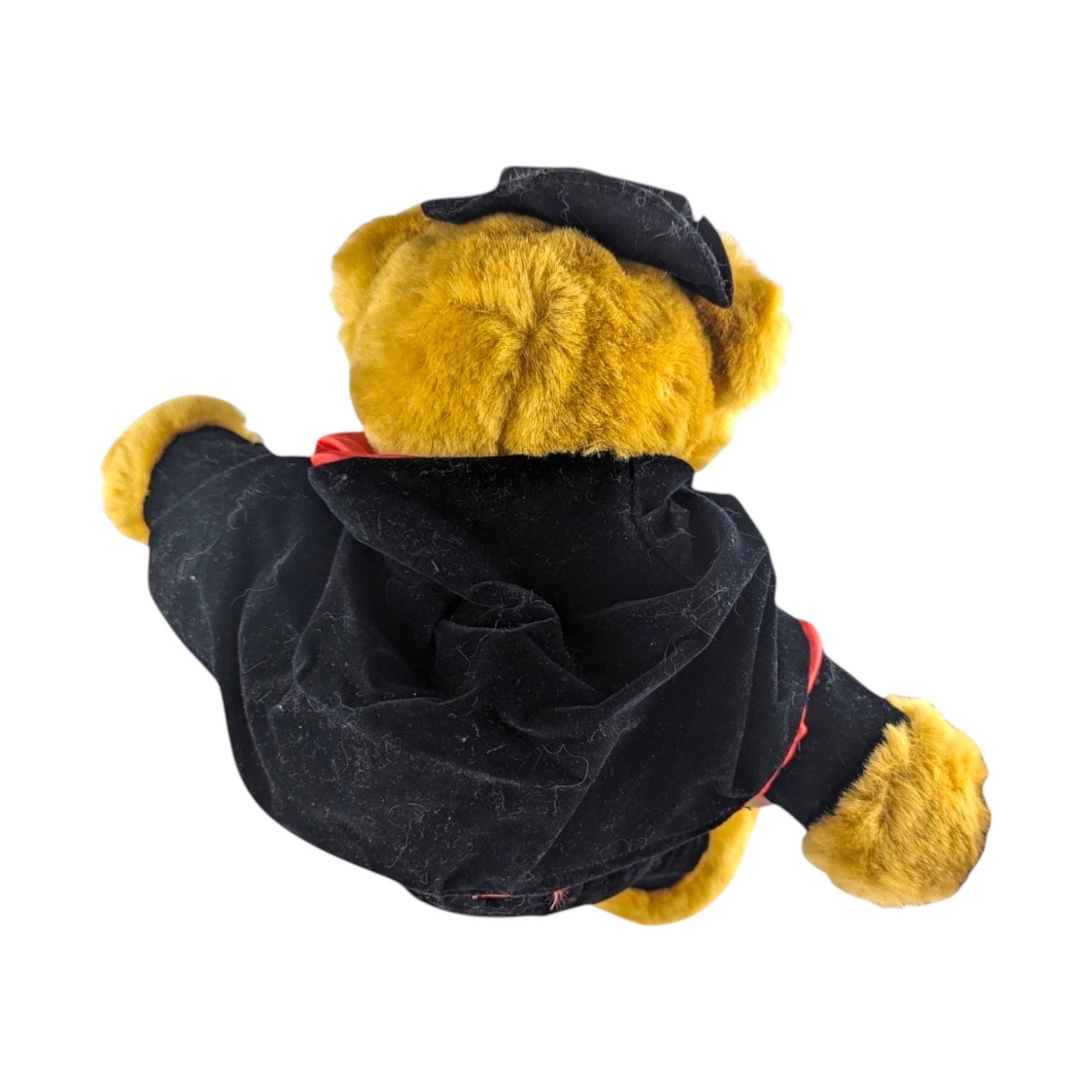 Vintage Fiesta Vampire Bear and GAC Black Cat Teddy Bear Duo