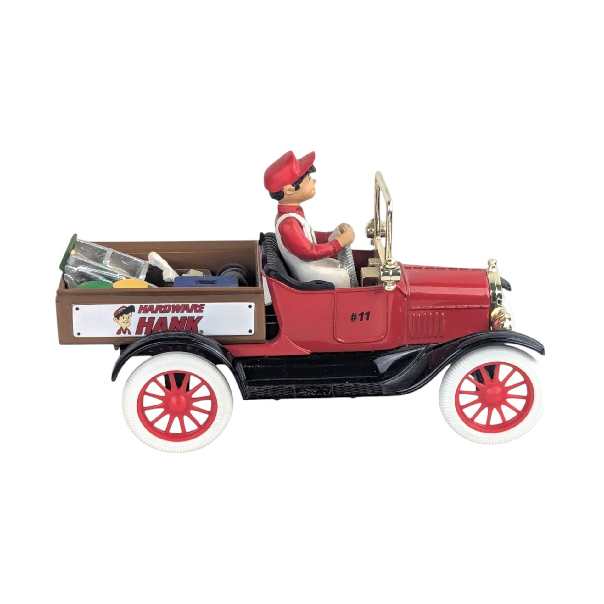 1999 ERTL Hardware Hank Die-Cast Car and Bank Set