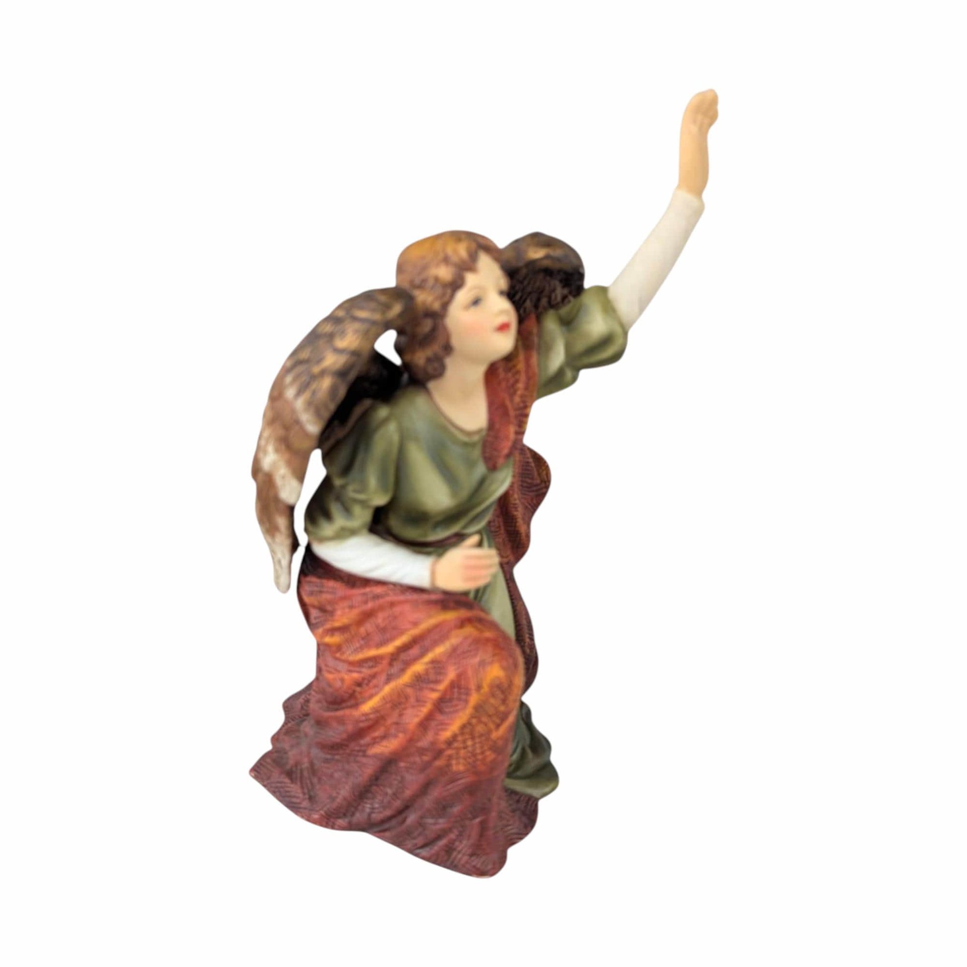 1999 Grandeur Noel Porcelain Angel Figurine Pair