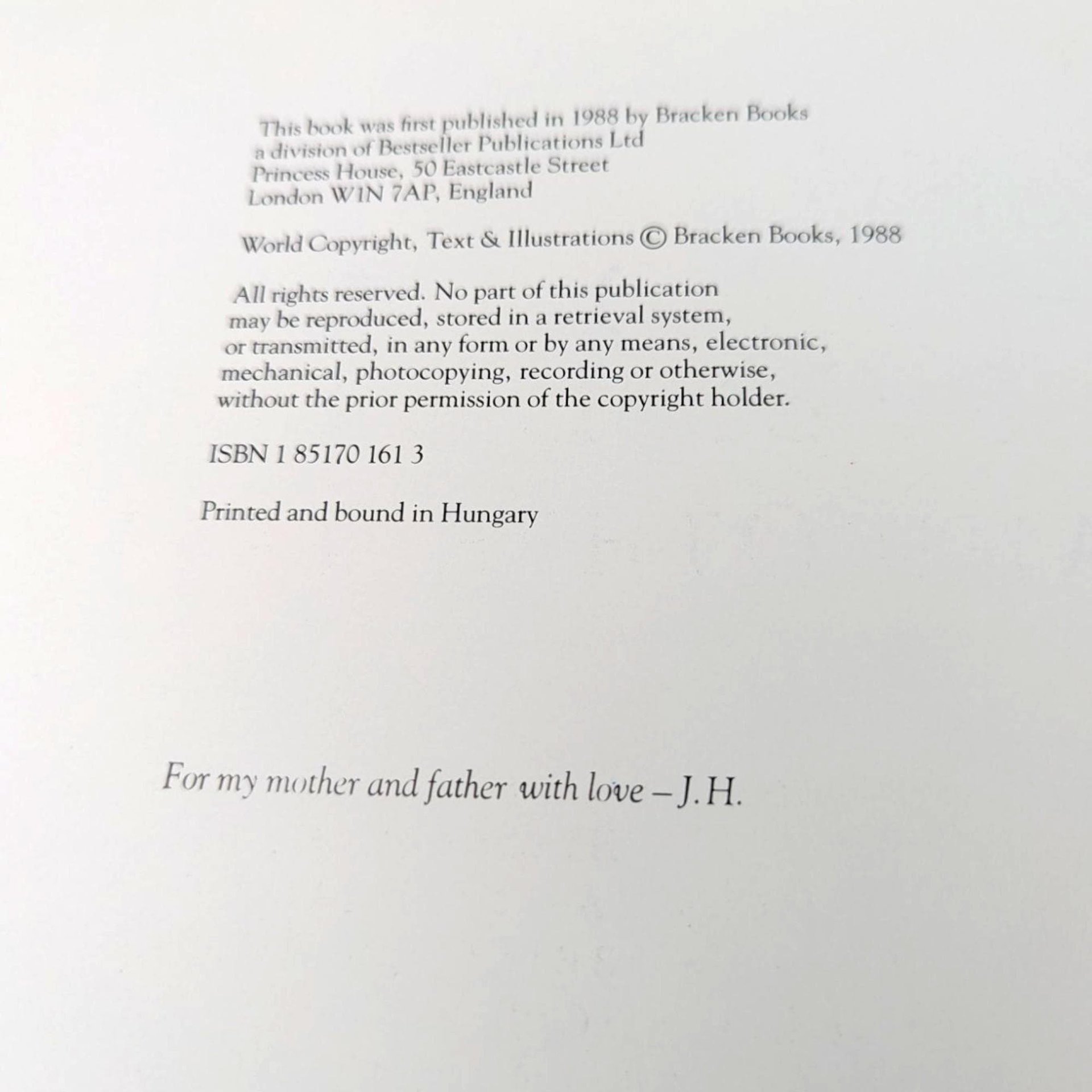 1988 'Snow White and the Seven Dwarfs' Hardcover Book