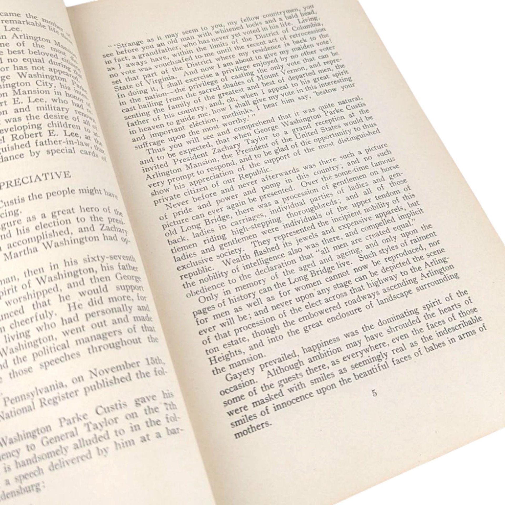 Antique 'Lincoln and Lee: A Patriotic Story' Softcover Book