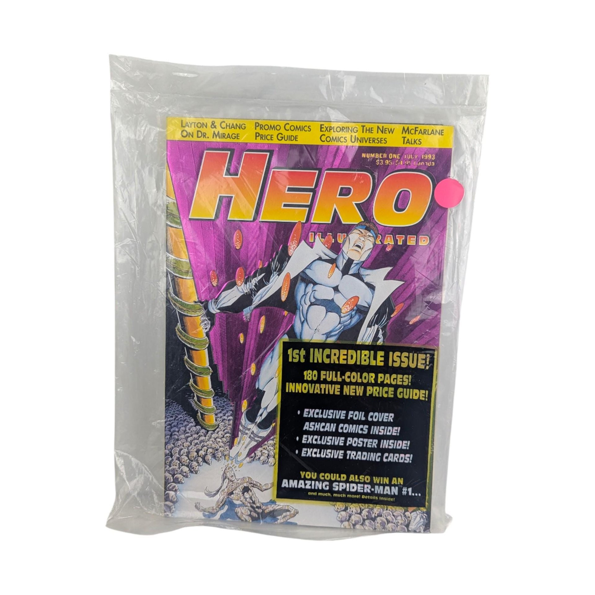 Hero Illustrated Magazine Pack with Poster & Cards (1993)