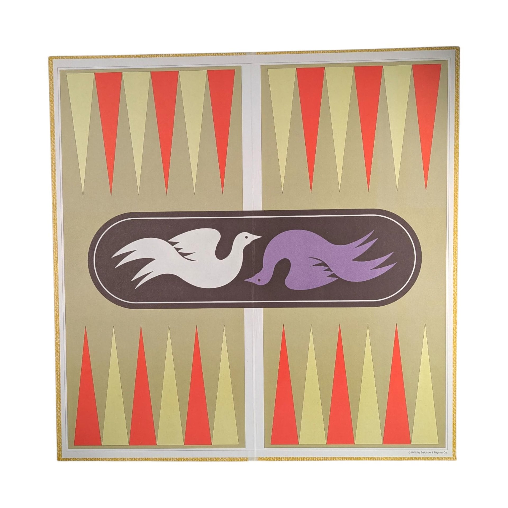 Selchow & Righter Backgammon Game (1975)