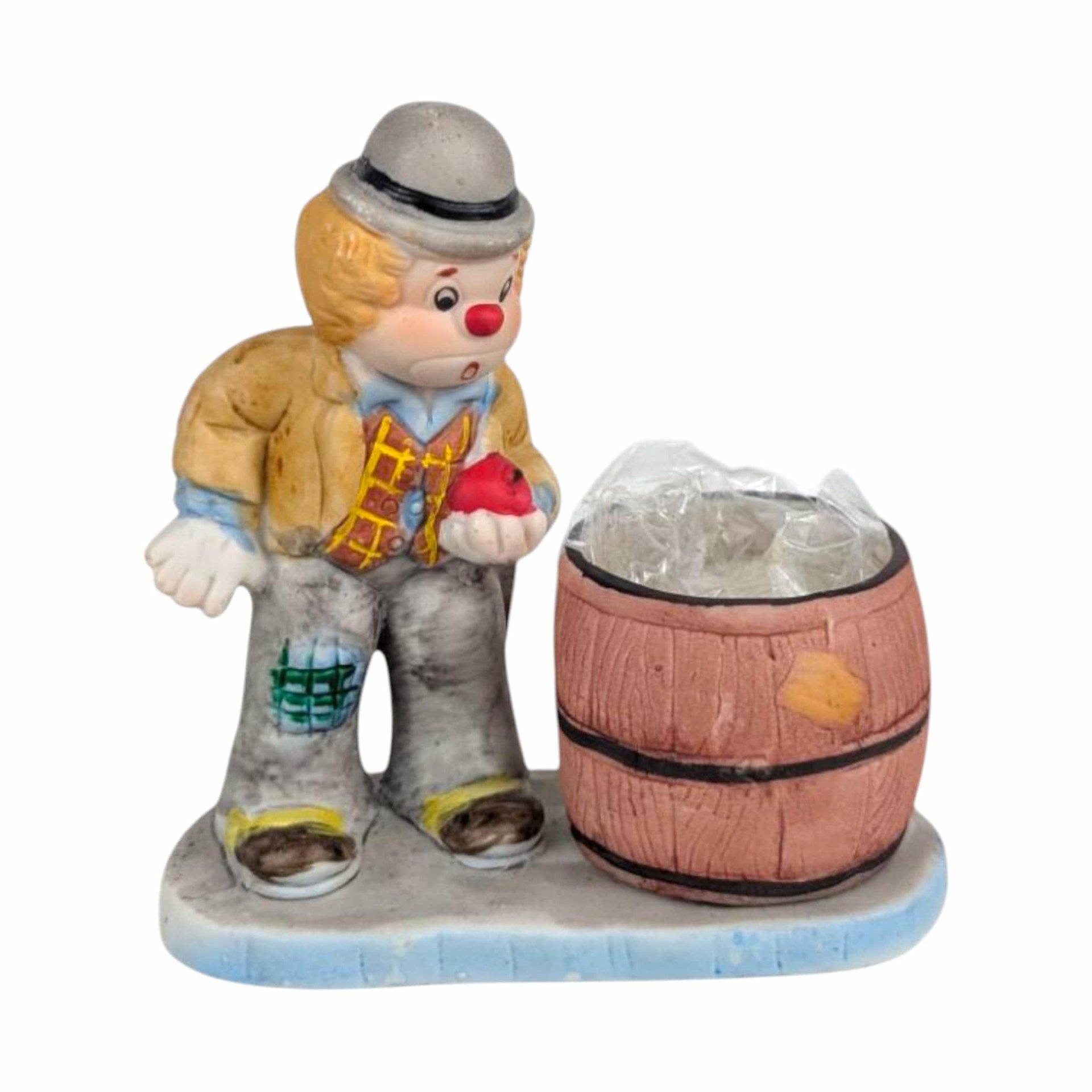 Ceramic Hobo Luvkins Candle Holder Set