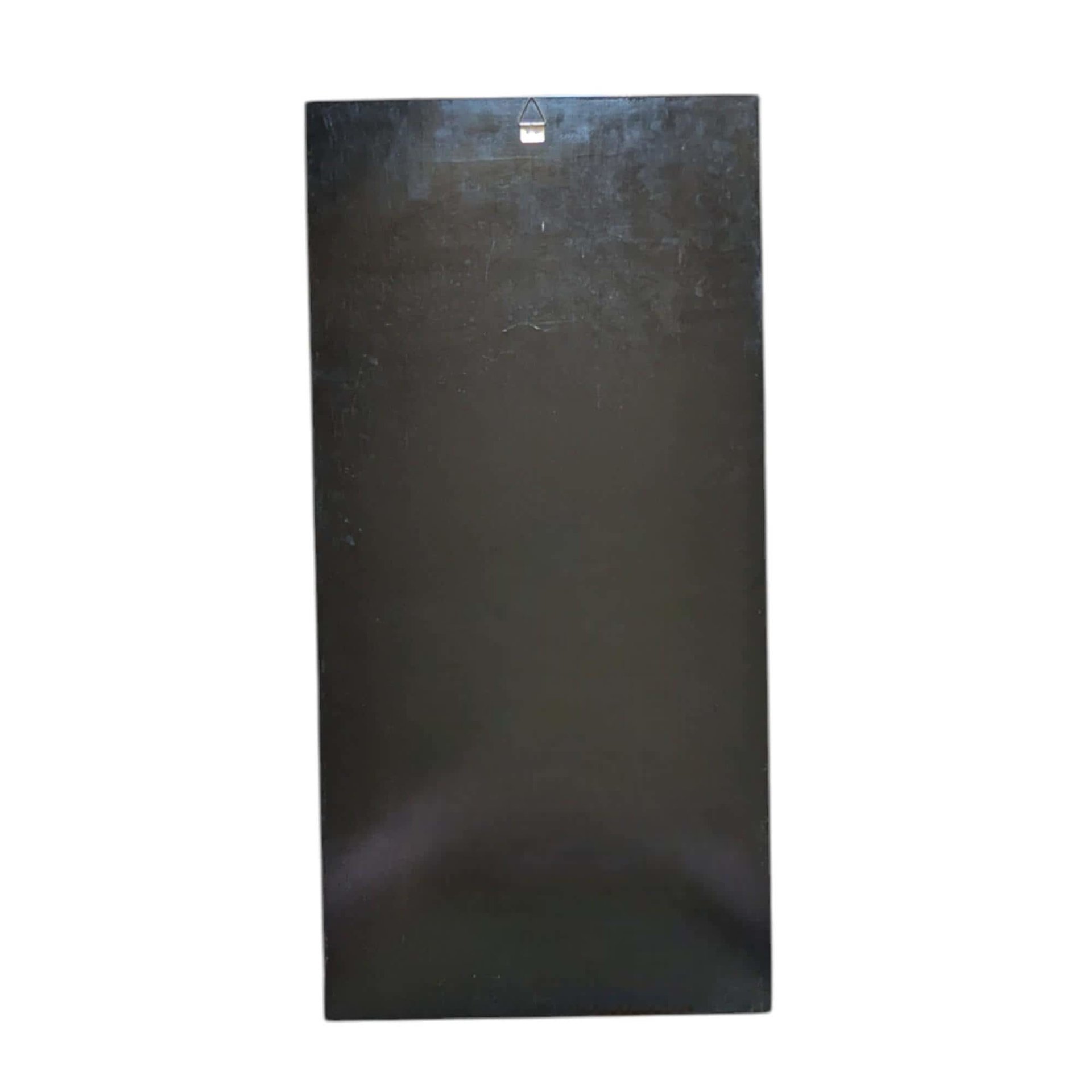 Vintage Mother of Pearl Crane Inlay Panel