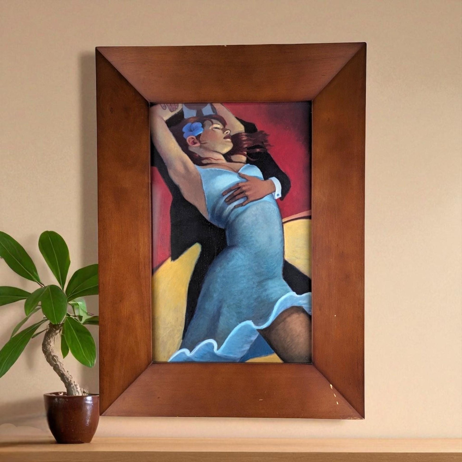 Bill Brauer "Scarlet Dancer", Tango Print