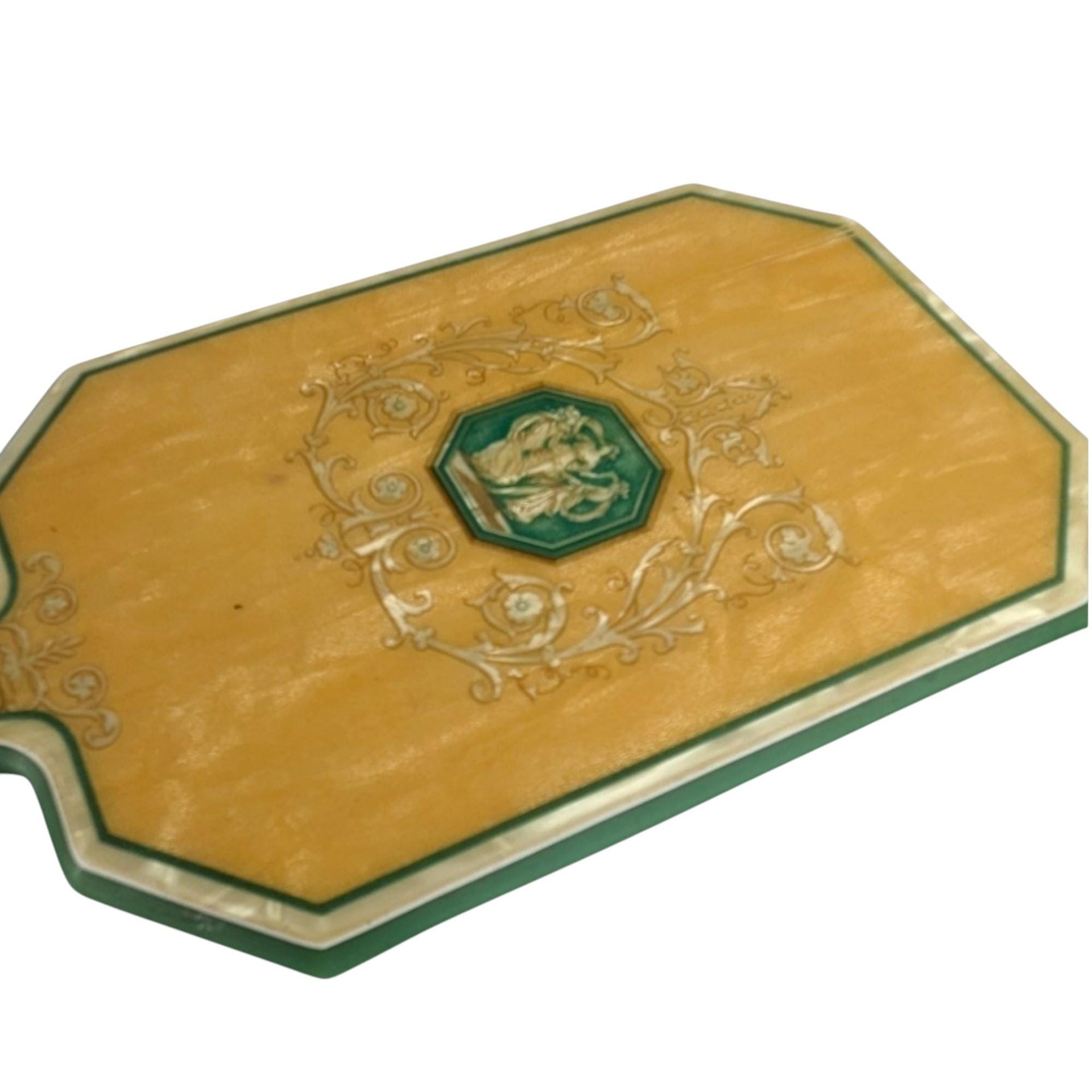 Vintage Pair of Dupont and Celluloid Hand Mirrors