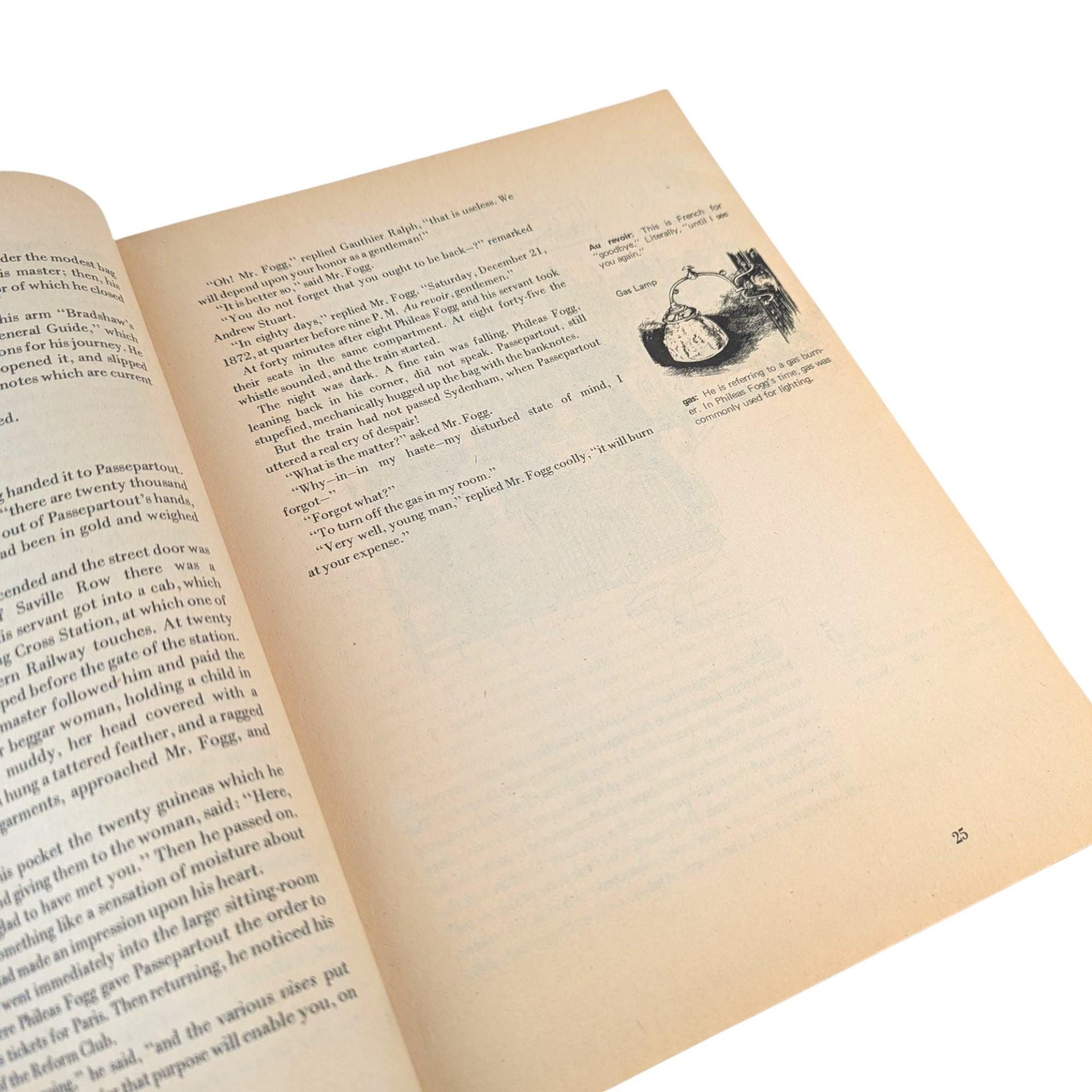 1979 "Around the World in Eighty Days" by Jules Verne Softcover