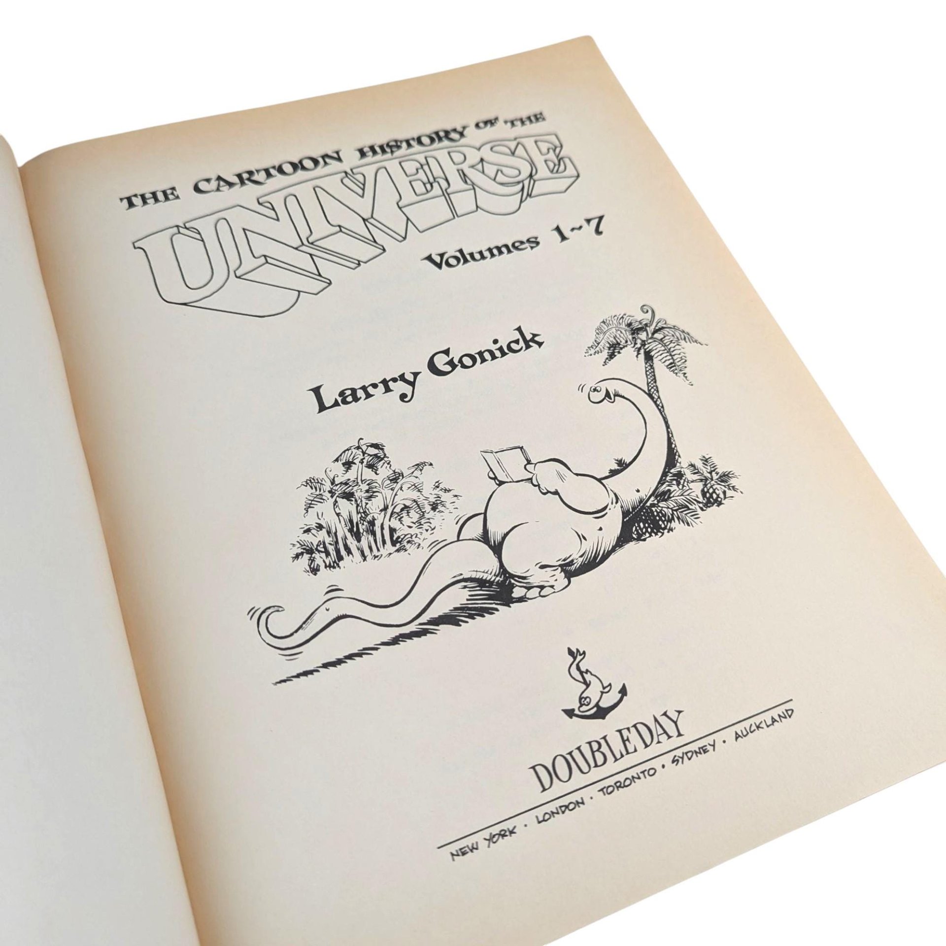 1990 The Cartoon History of the Universe Volumes 1-7 Larry Gonick