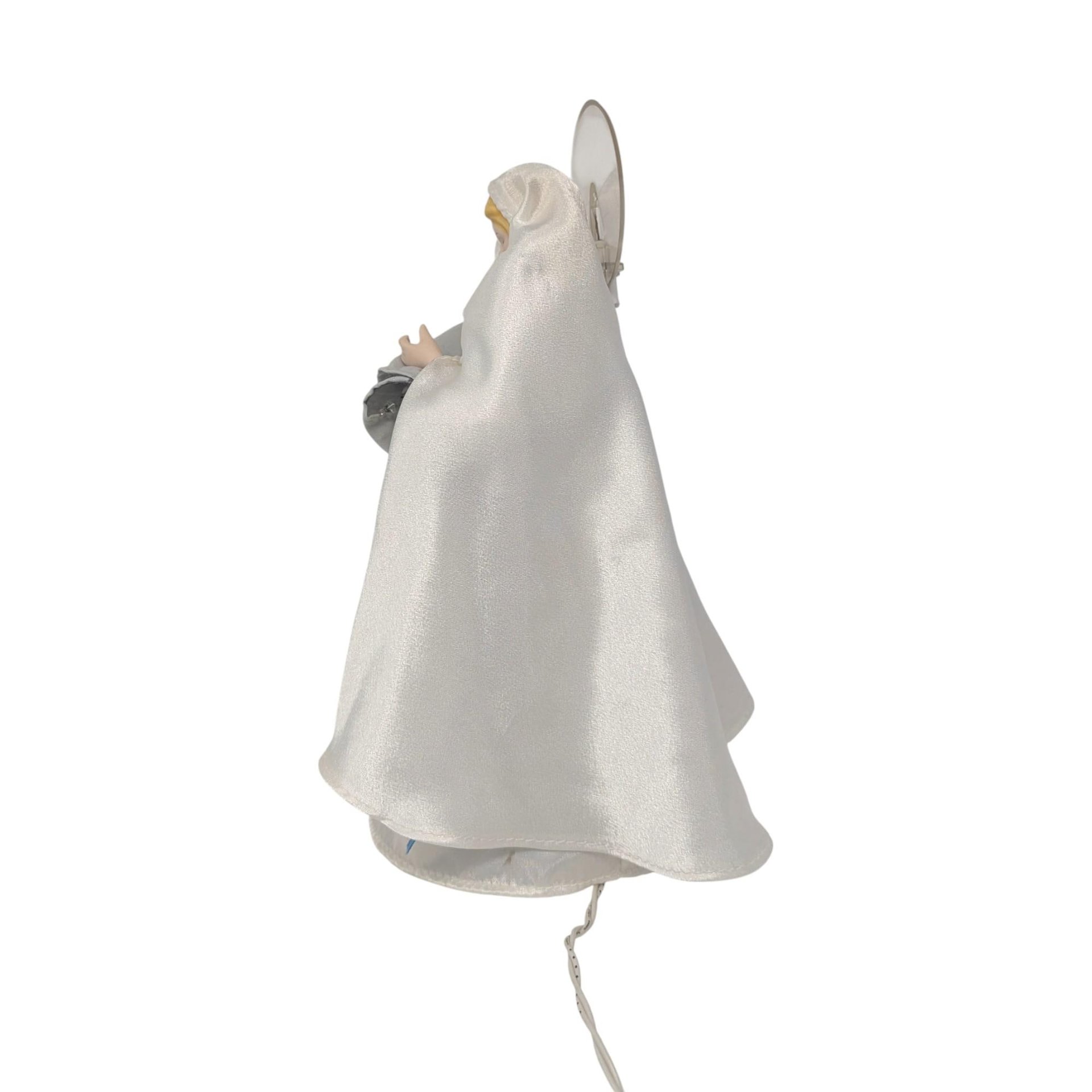 1965 Light Up Mary and Baby Jesus Tree Topper