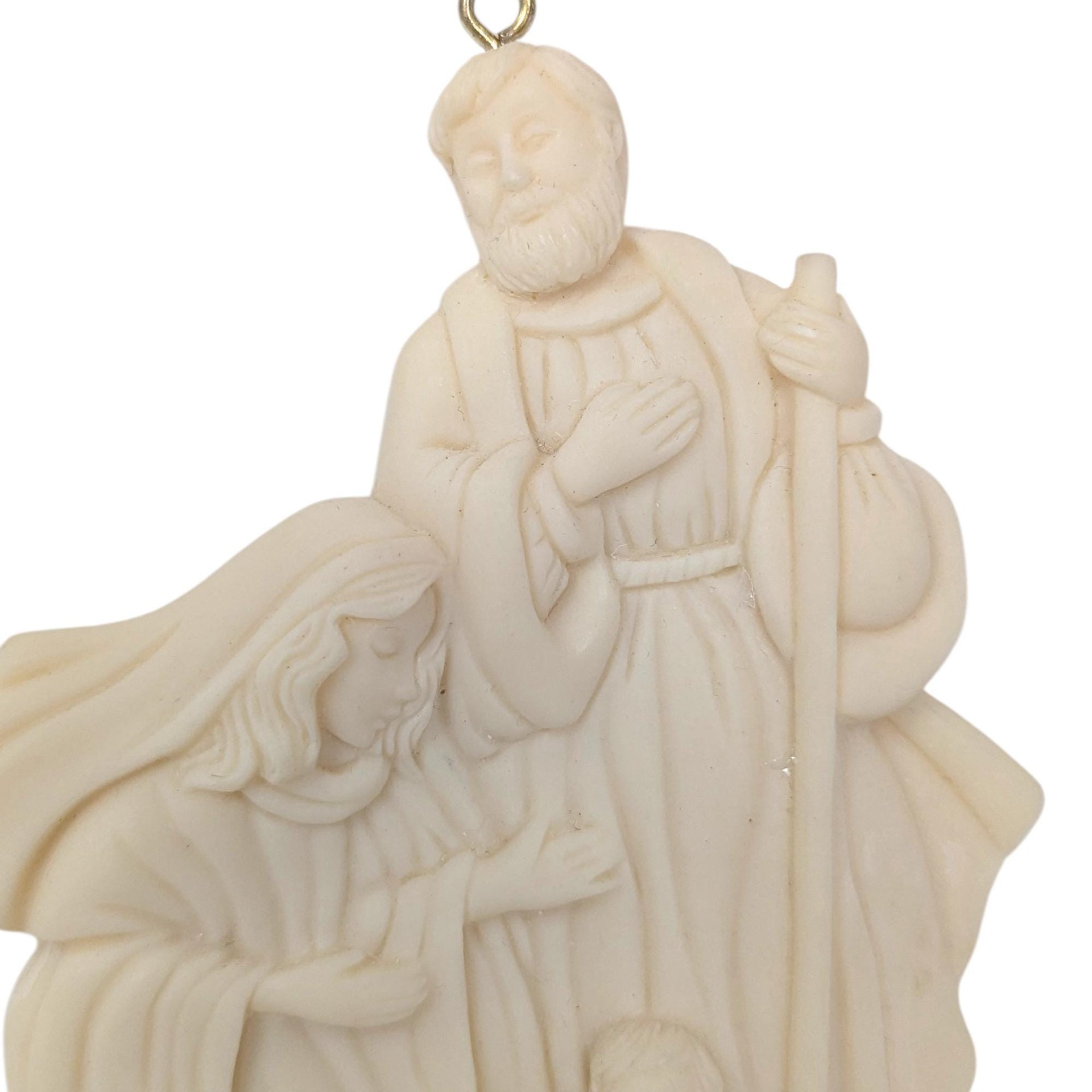 1997 Avon Seasons Joy Angel & Nativity Ornament Set