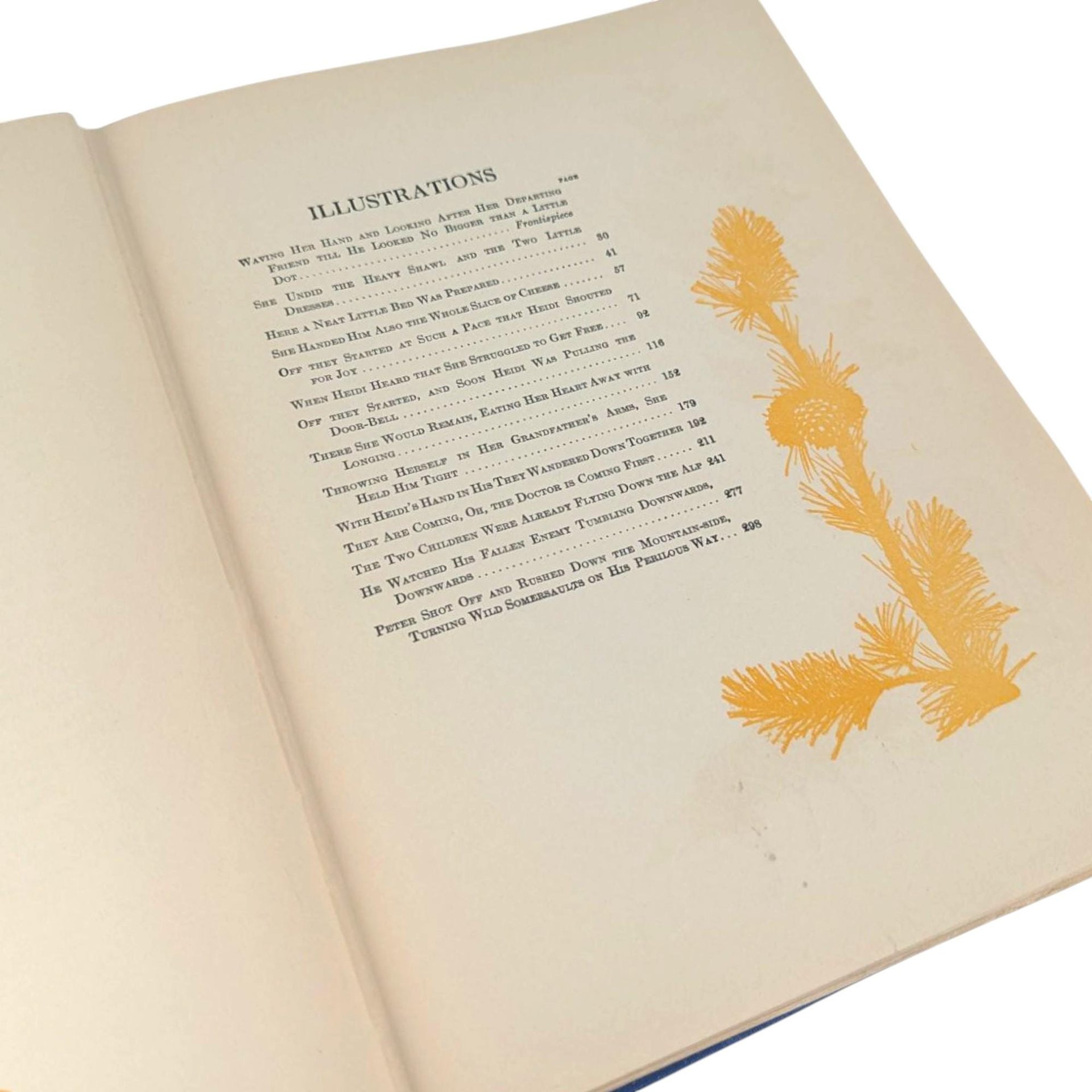 1919 Heidi by Johanna Spyri, Hardcover Book