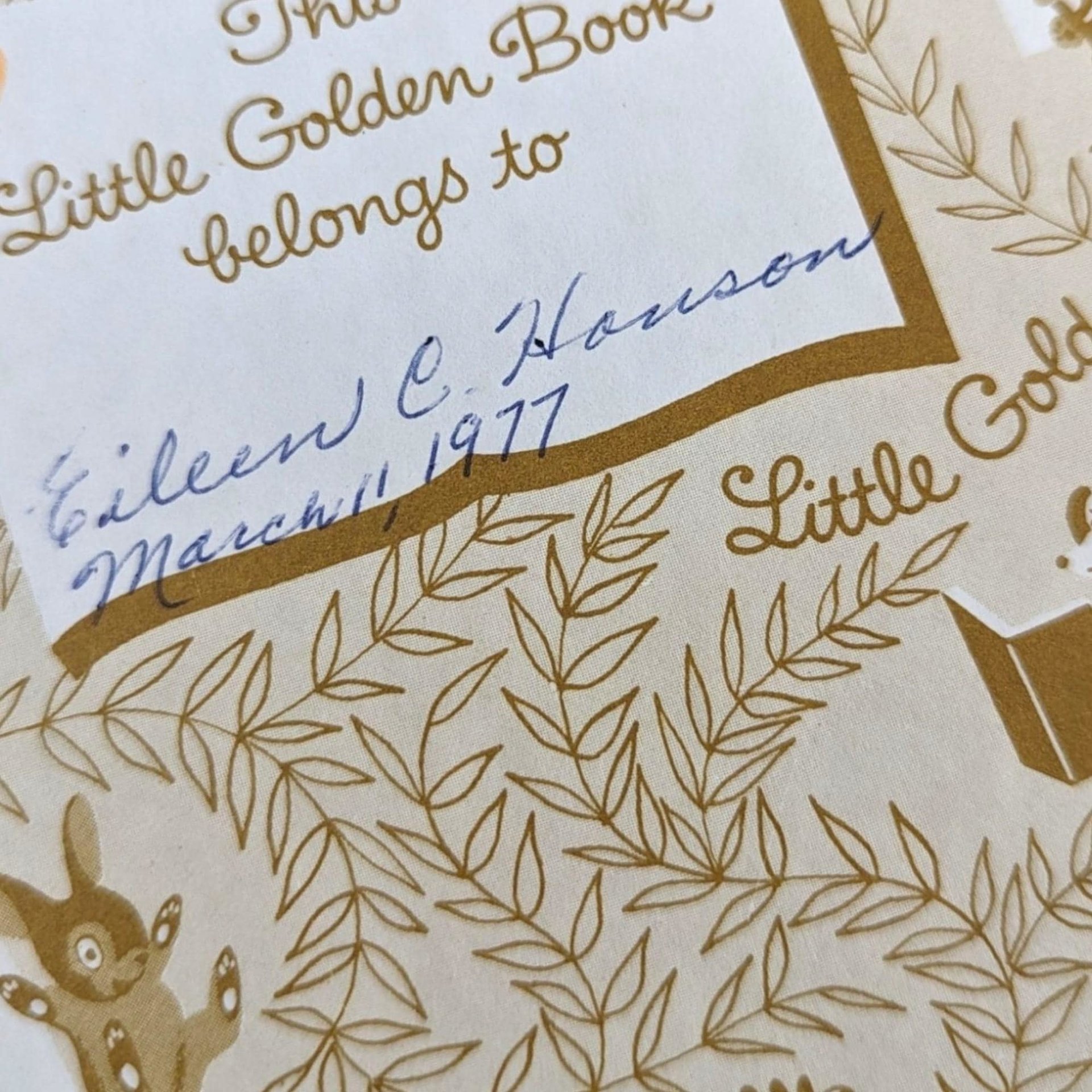 1975-2002 Bunny Theme Little Golden Book Lot