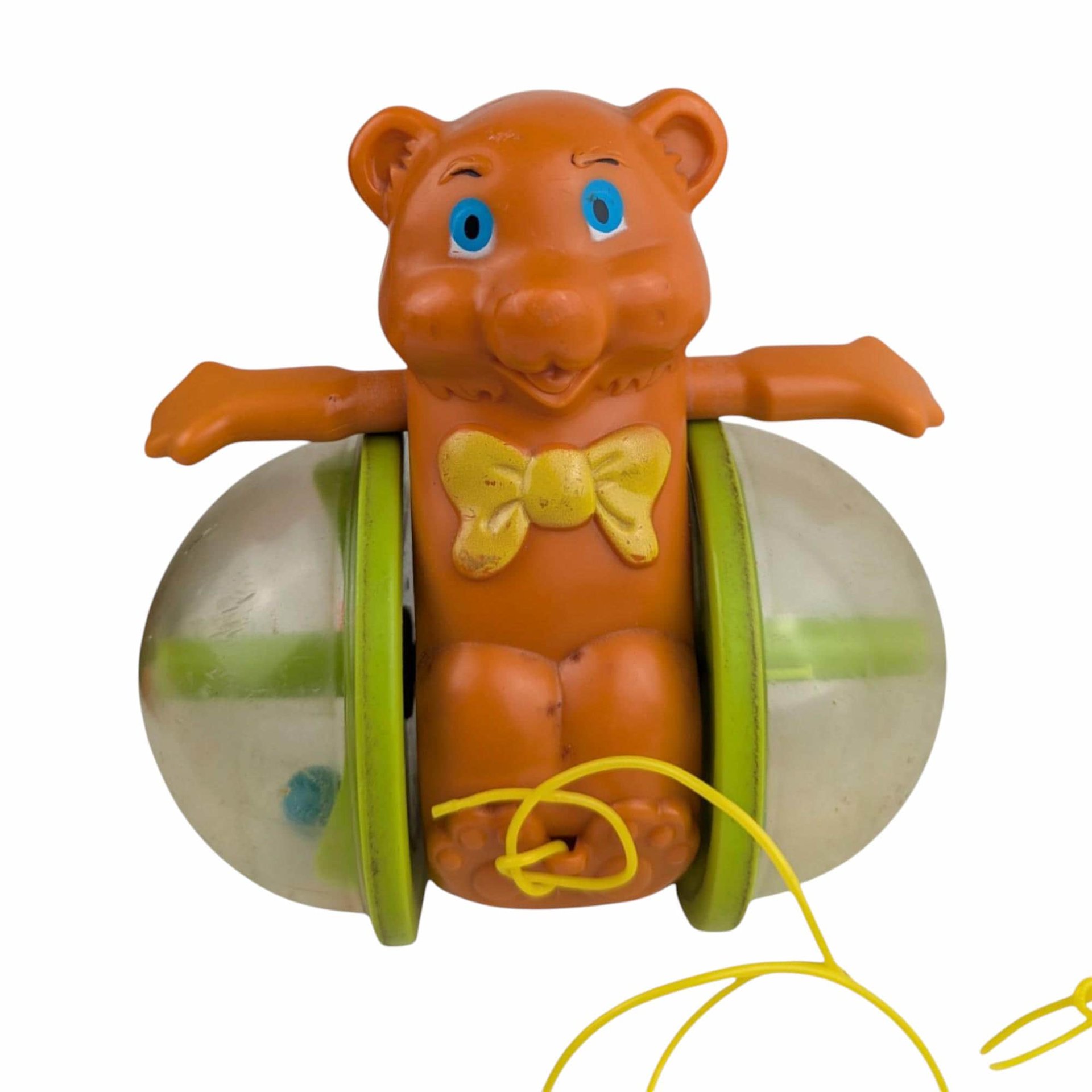 1979 Fisher Price Bob Along Bear Pull Toy