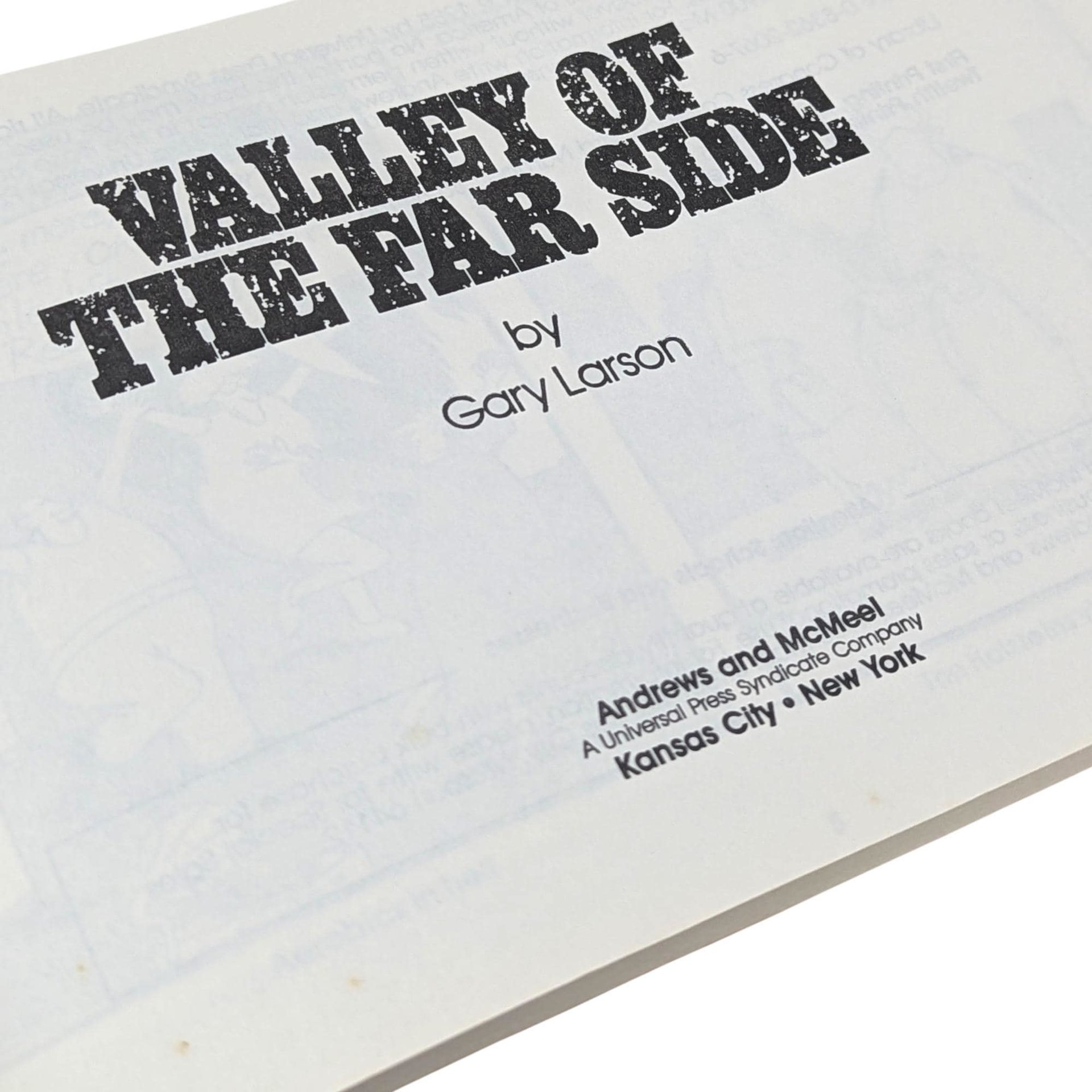 1985 Valley of the Far Side by Gary Larson Softcover