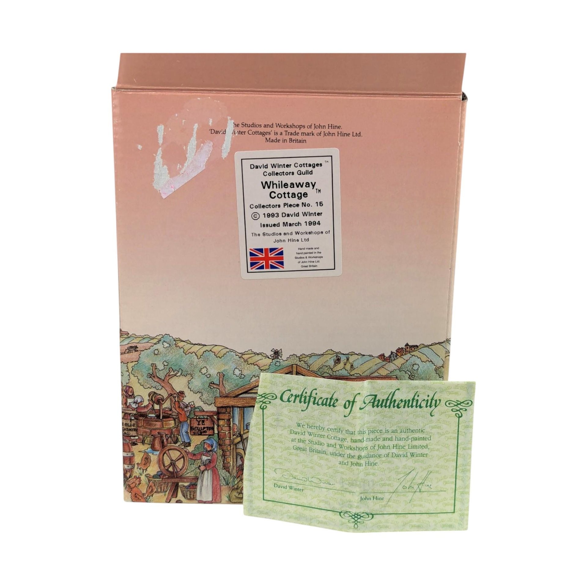 1993 David Winter "Whileaway Cottage"