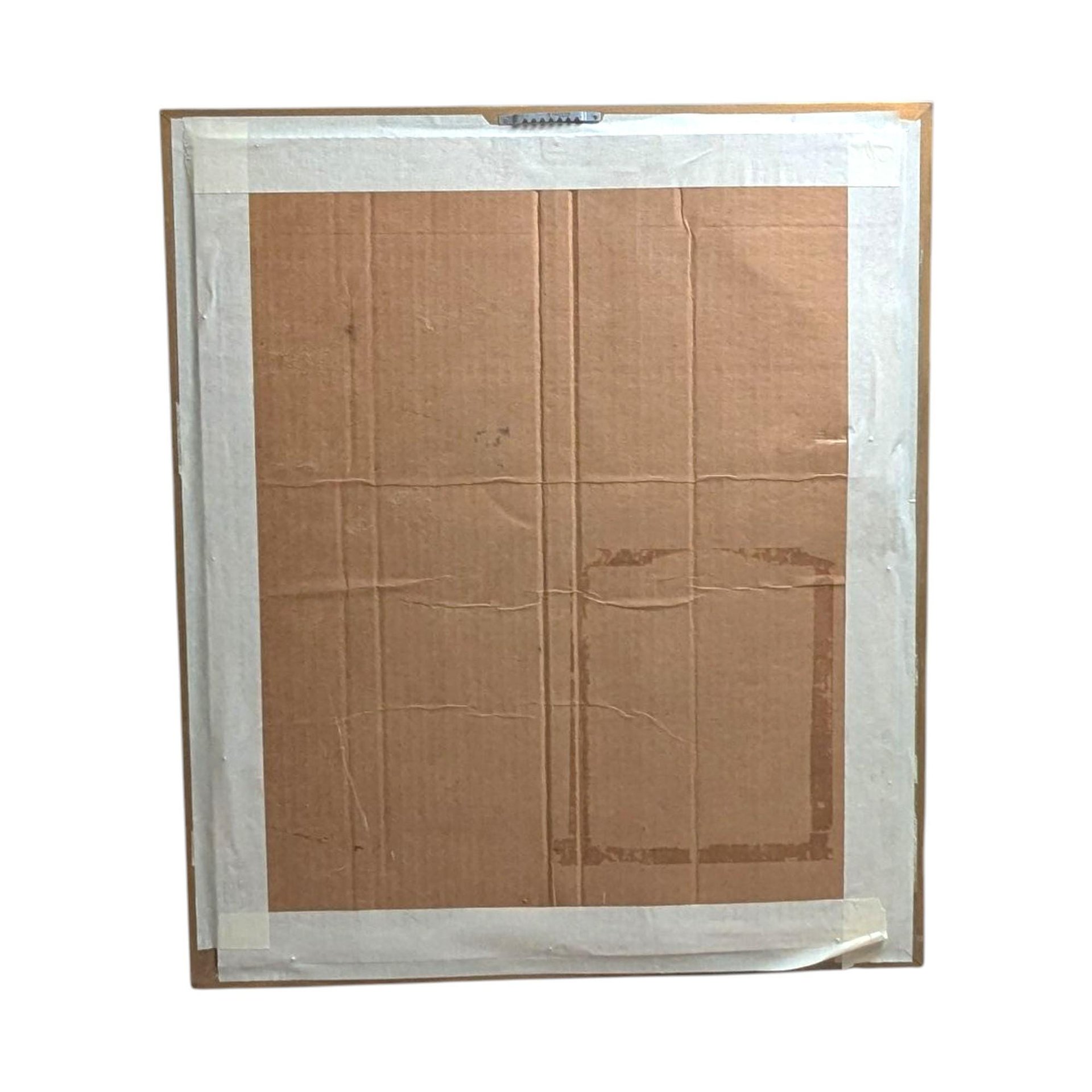 Vintage Egyptian Papyrus Painting: King Tut and Ankhesenamun