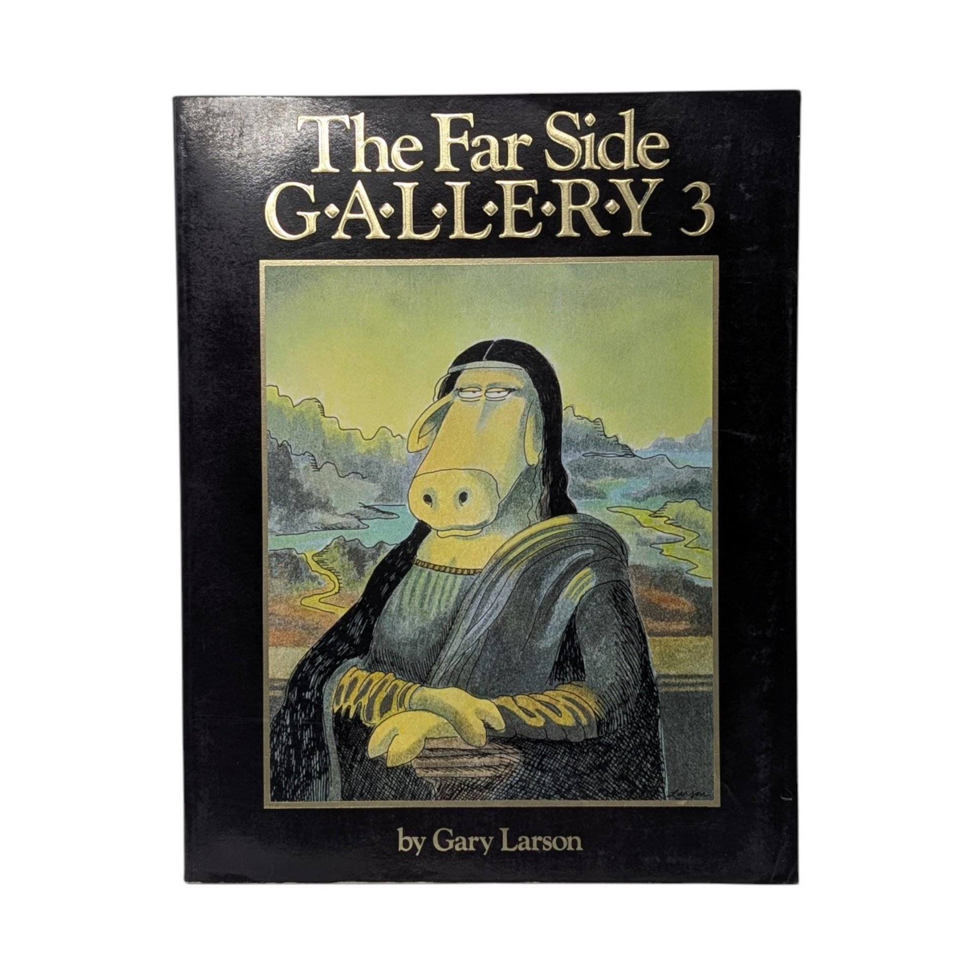 Vintage "The Far Side Gallery" Softcover Book Pair by Gary Larson