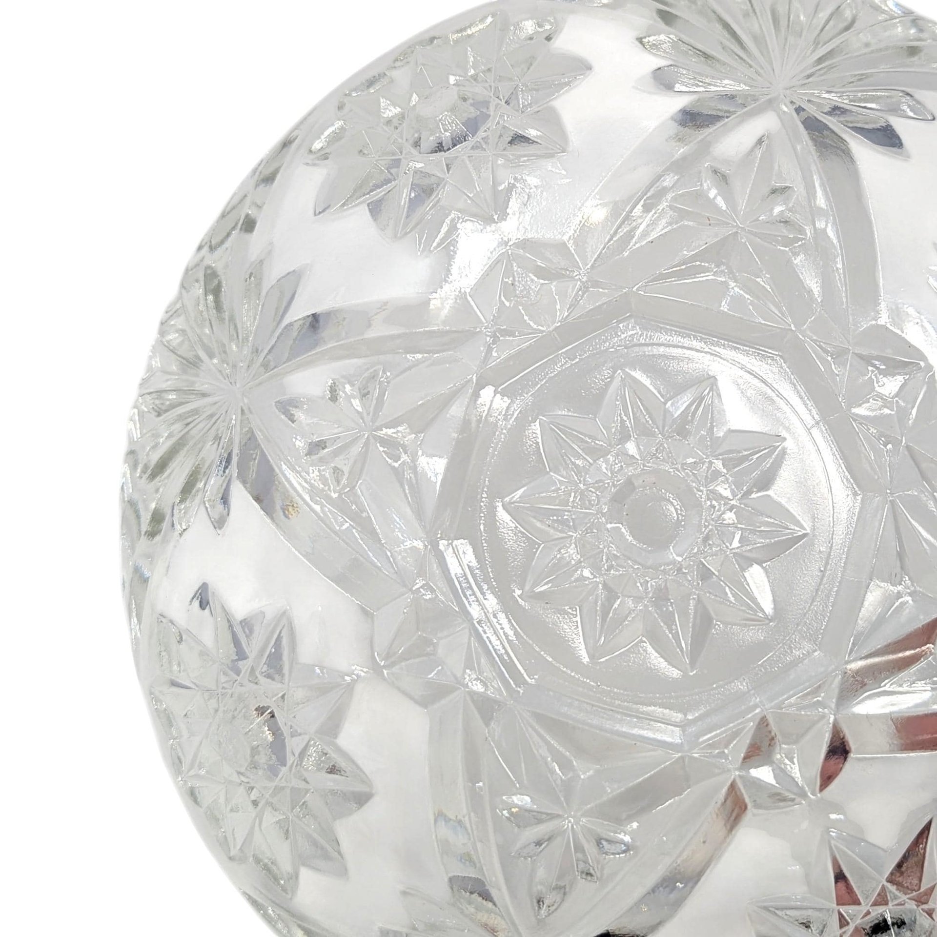 Vintage Anchor Hocking Prescut Covered Candy Dish