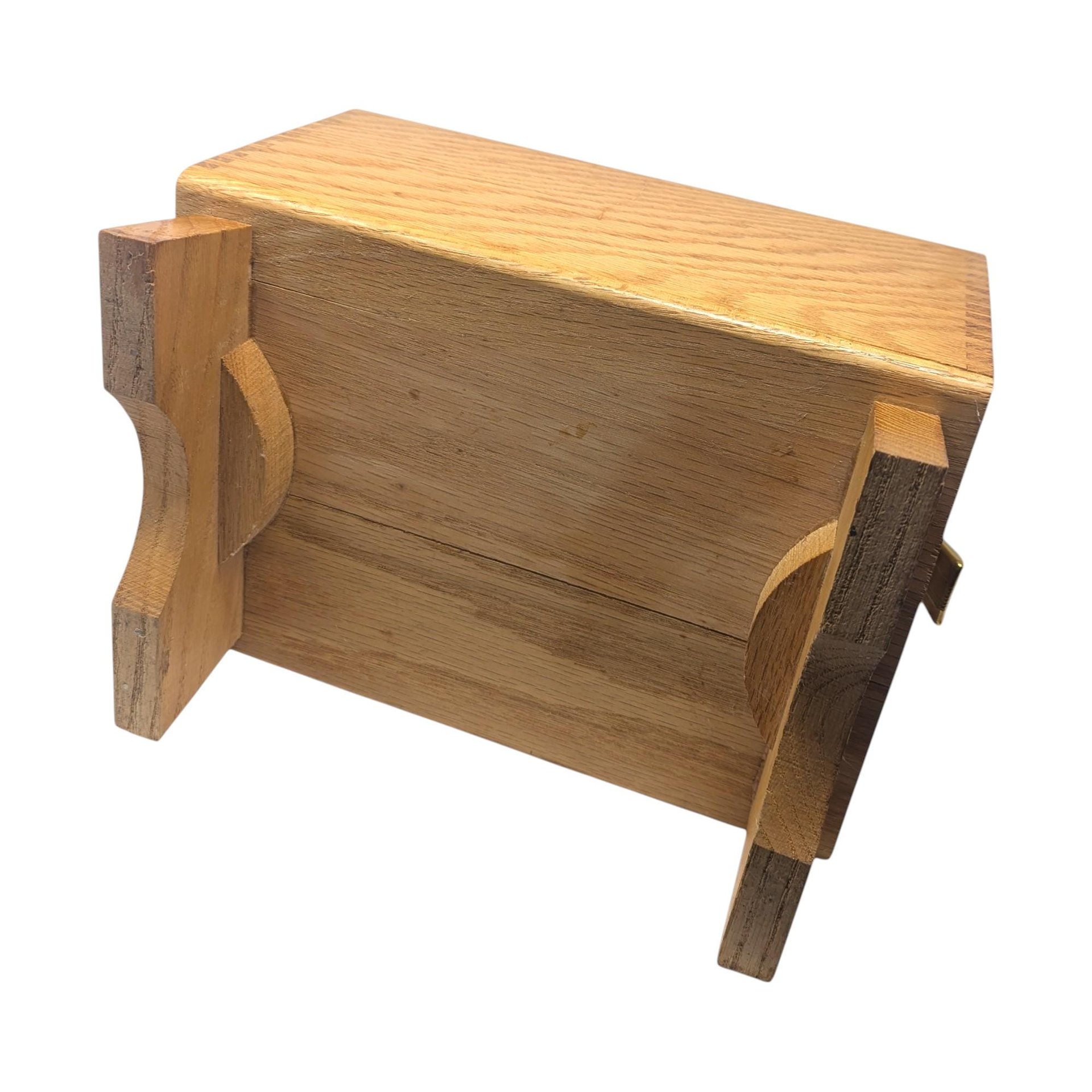 Vintage Esquire Wooden Shoe Care Chest