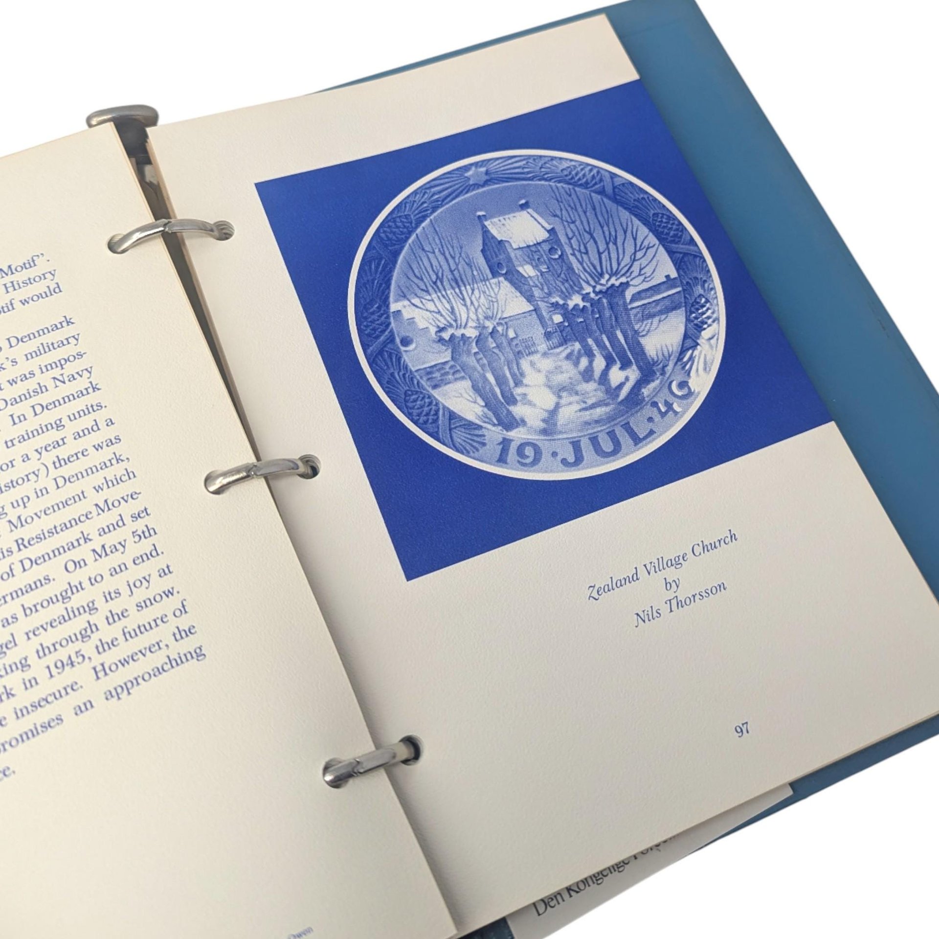 1961 The Story of Royal Copenhagen Christmas Plates