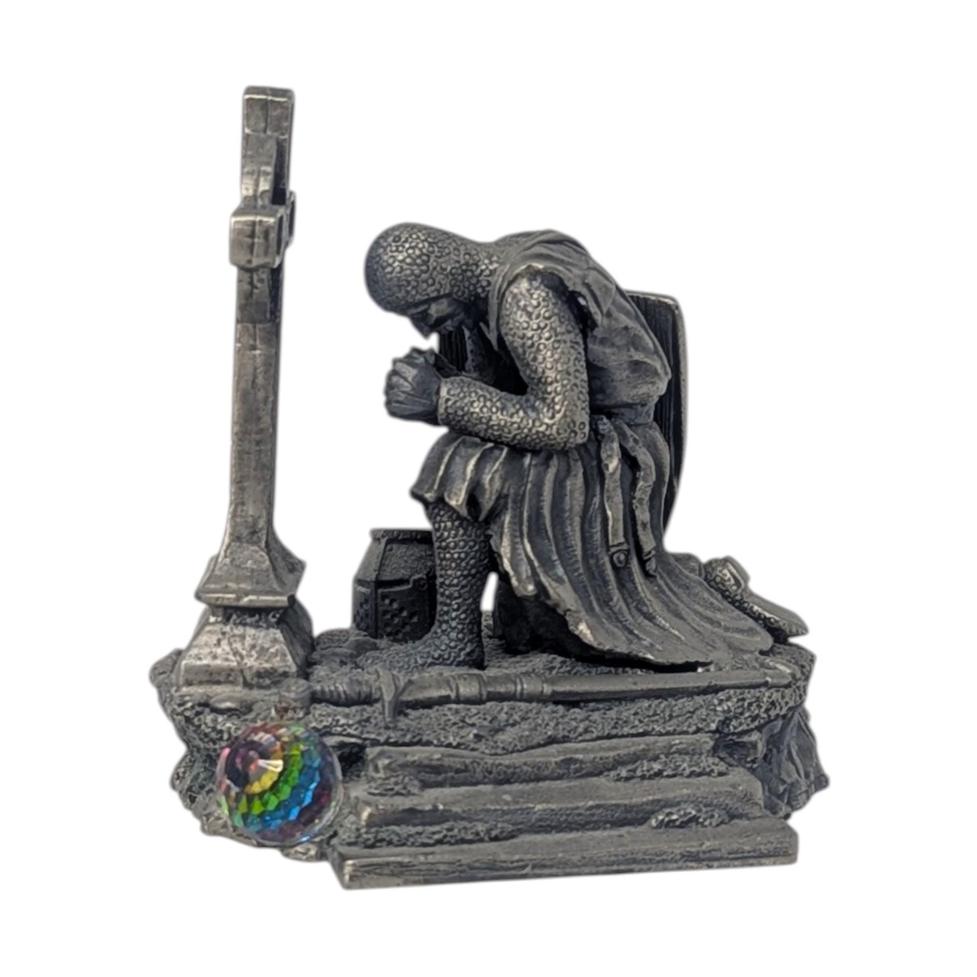 1993 Tudor Mint Vigil for Sir Galahad Pewter Figurine