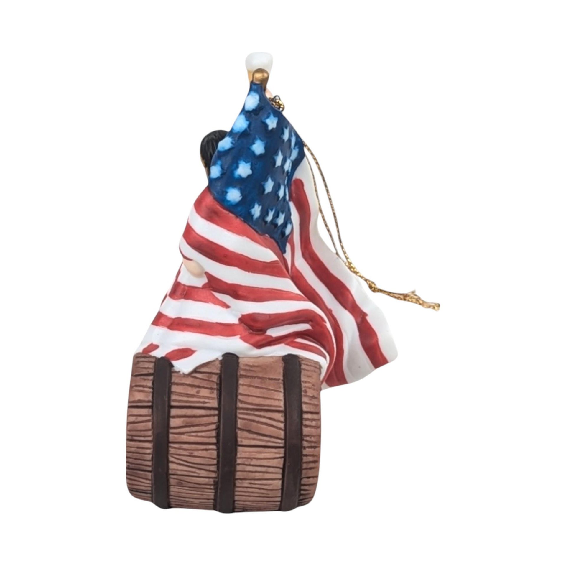 1992 Anheuser-Busch "Lady Liberty" Ceramic Ornament