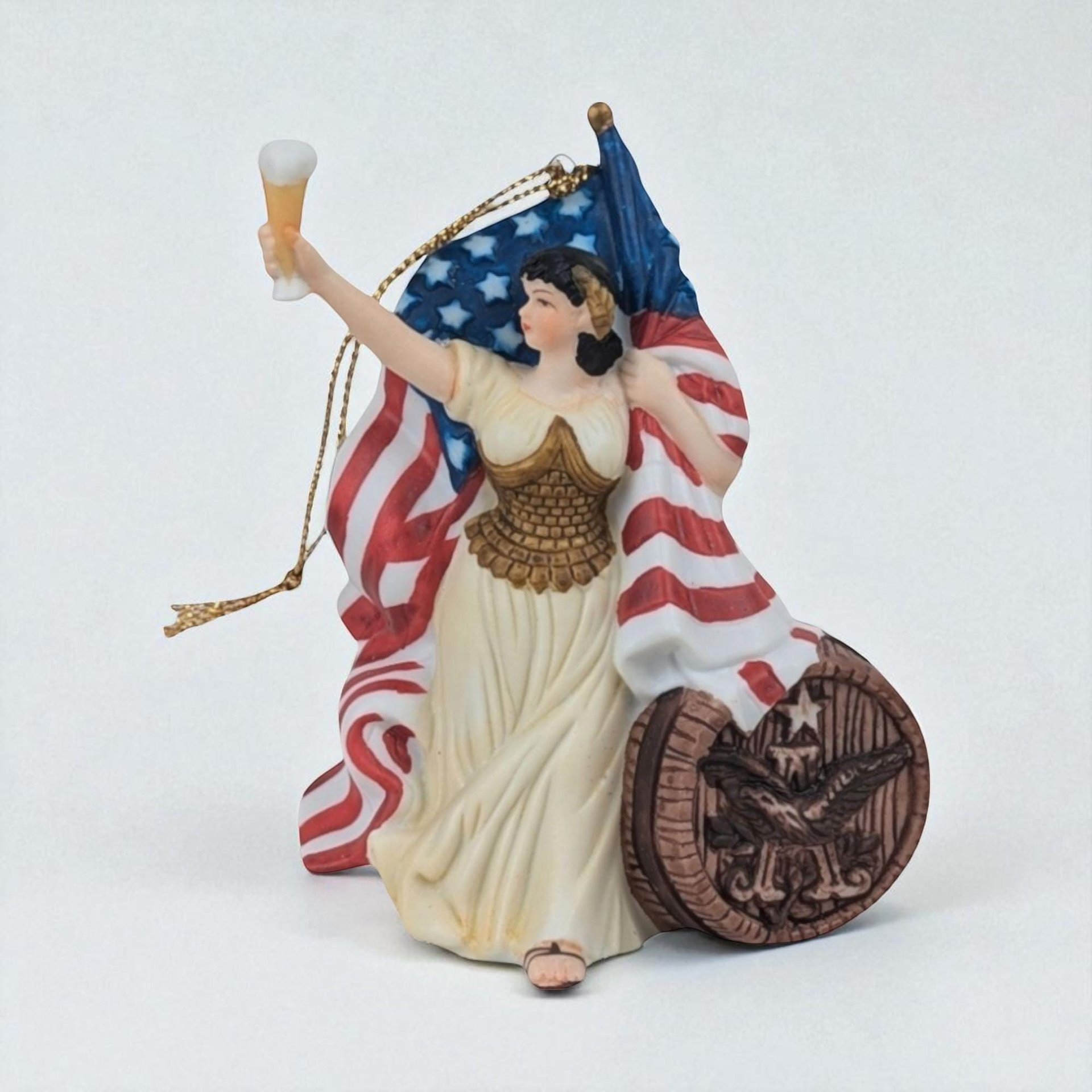 1992 Anheuser-Busch "Lady Liberty" Ceramic Ornament