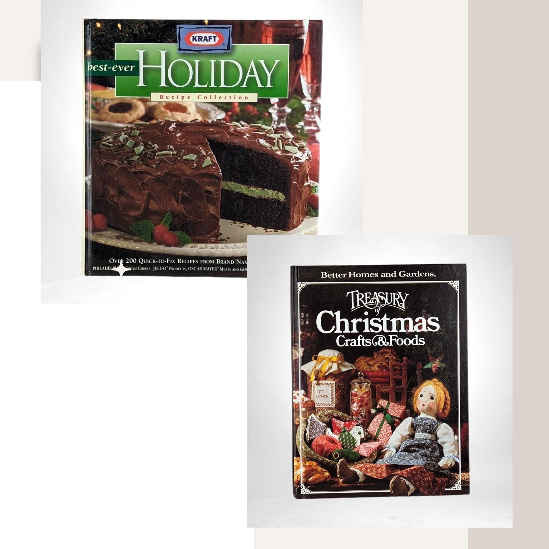 Vintage Holiday Entertaining Lot - Kraft & BHG Christmas