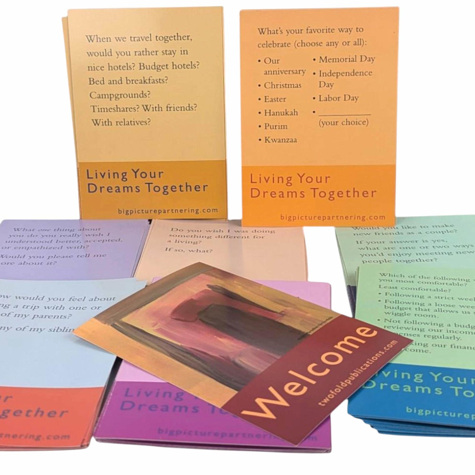 2001 Living Your Dreams Together Conversation Cards